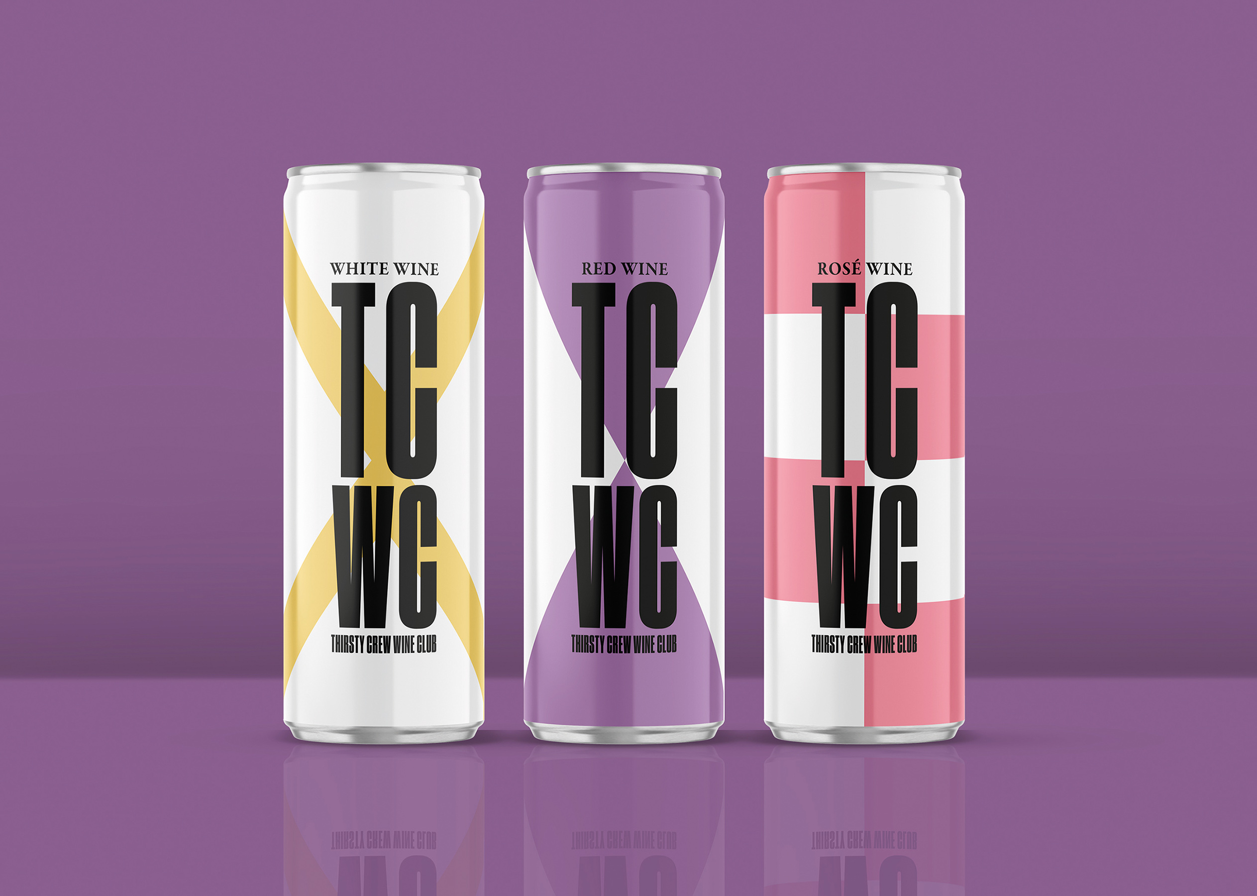 Packaging Design For TCWC – Thristy Crew Wine Club