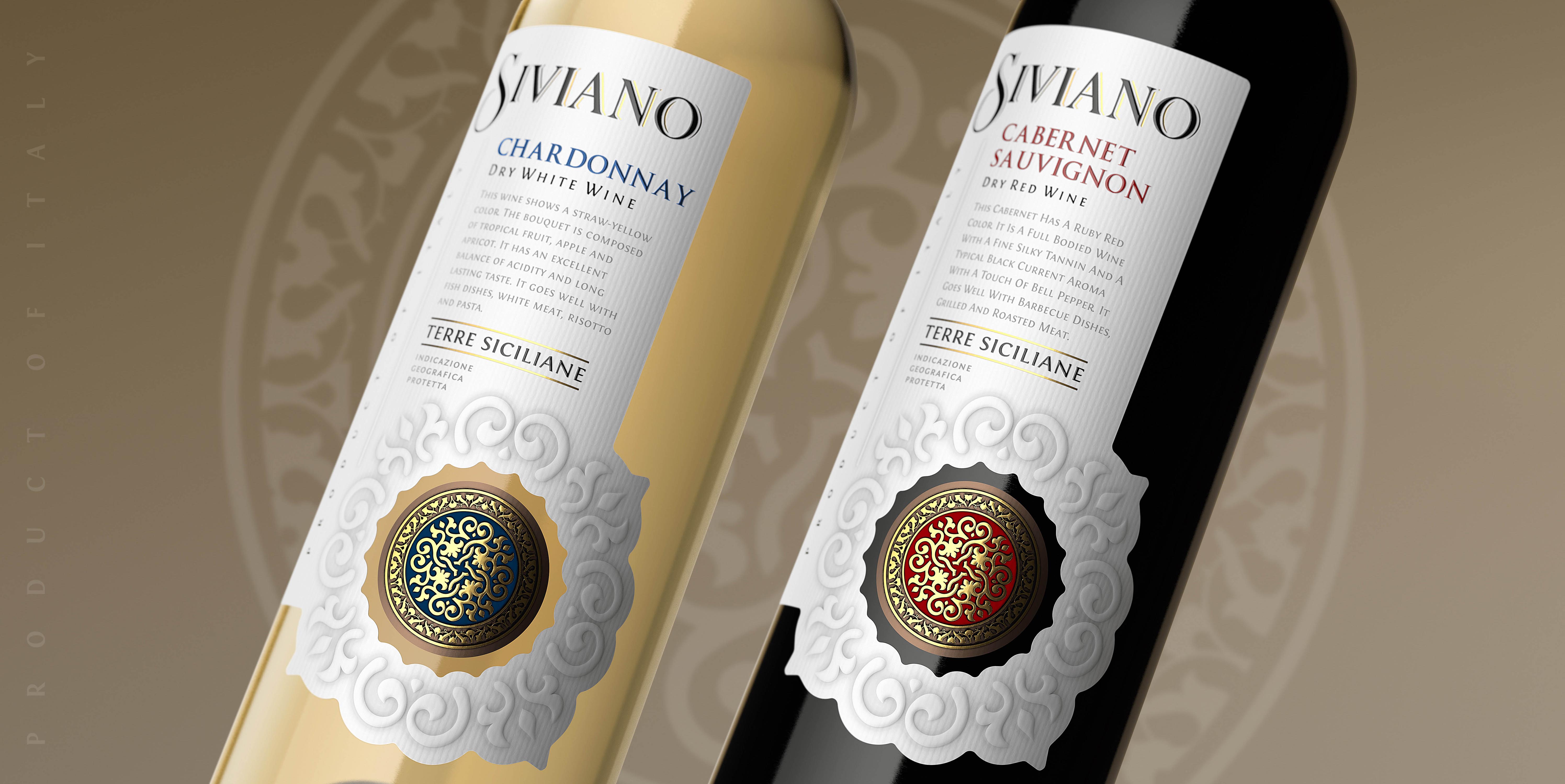 Siviano Label Design by Shumi Love Design