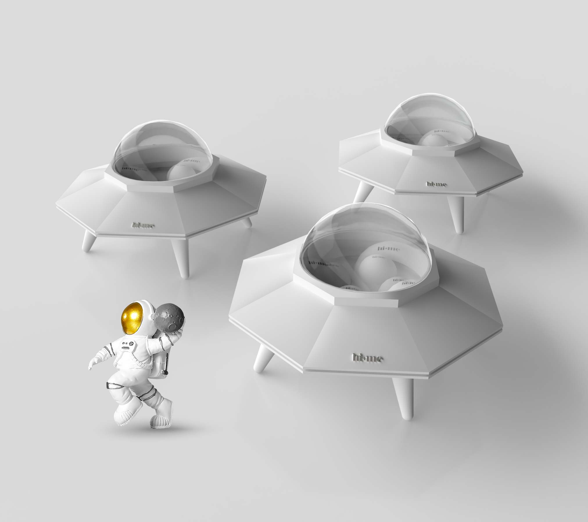 Spacecraft Product Packaging Design Concept