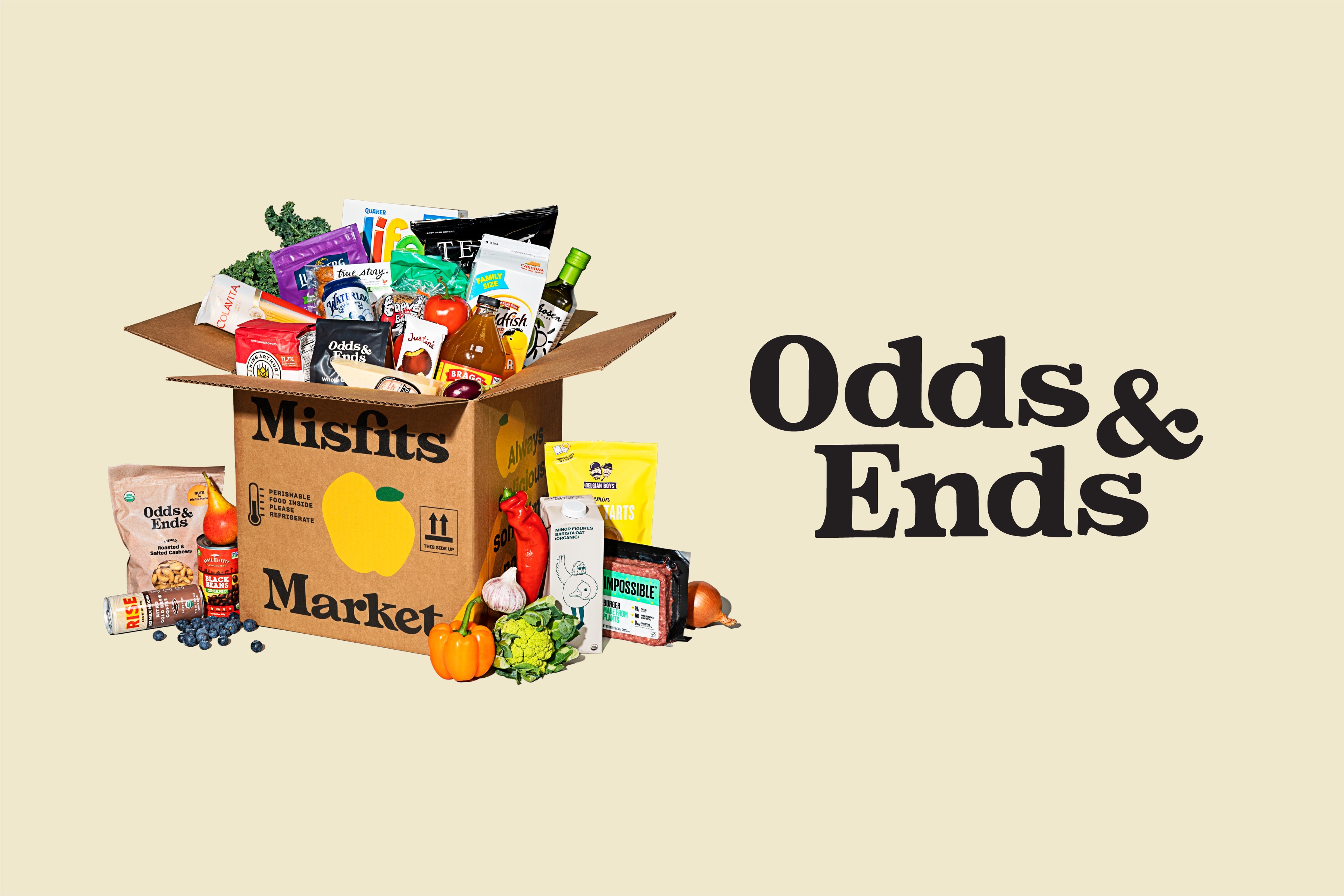 Fandom Inspires Thoughtmatter’s Identity for Misfits Market’s New Private Label Brand, Odds & Ends