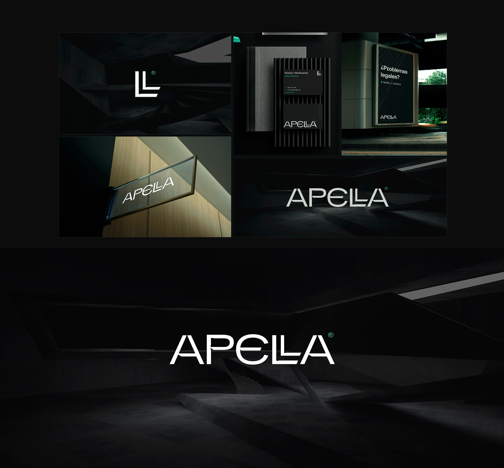 Apella Law Firm Brand Identity Concept