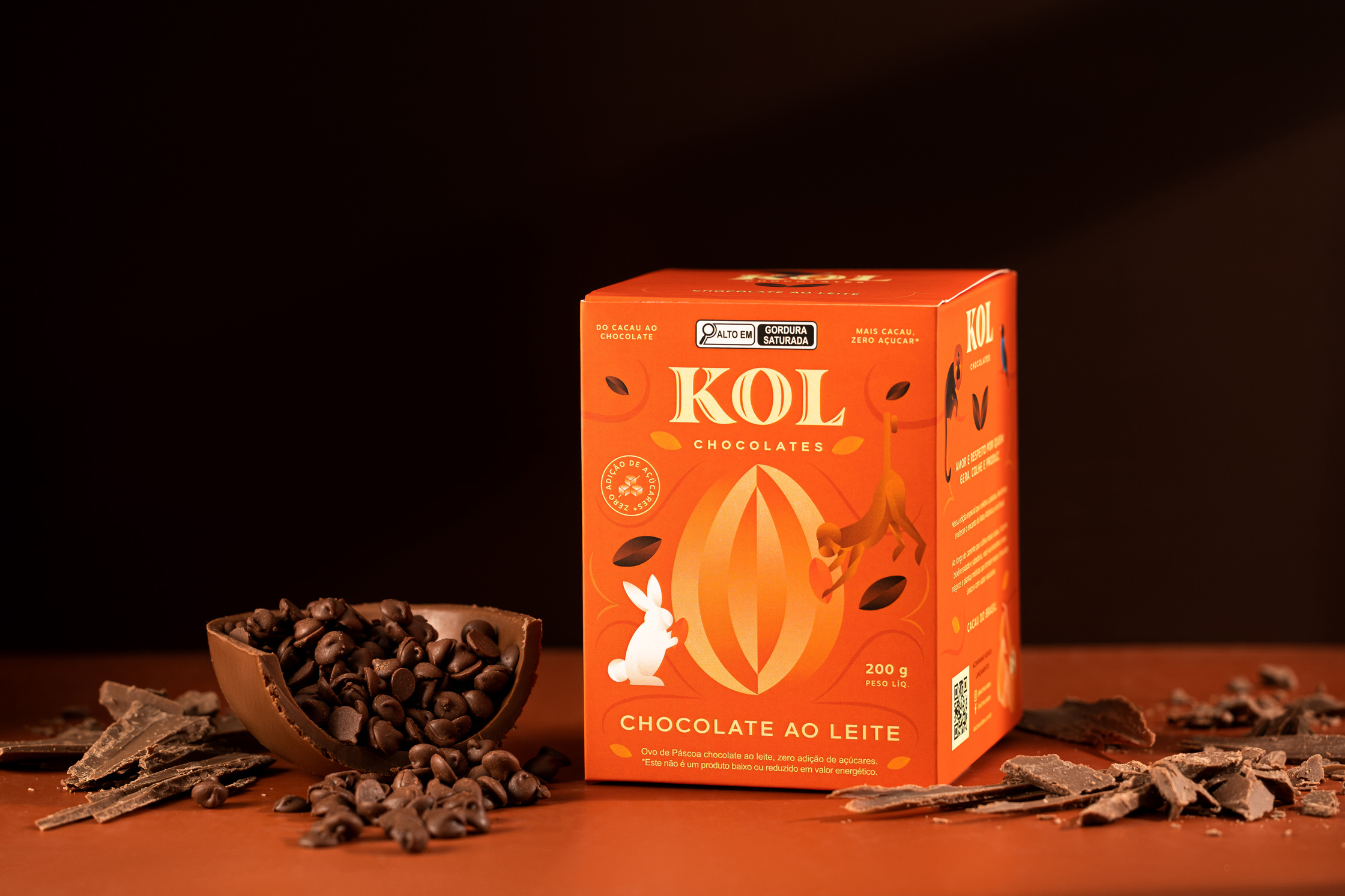 Kol Chocolates Packaging Design & Illustrations by Sabrina Sanalles