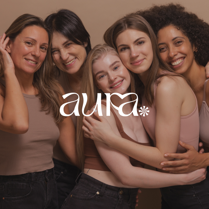 Aura Skincare Branding and Packaging Design