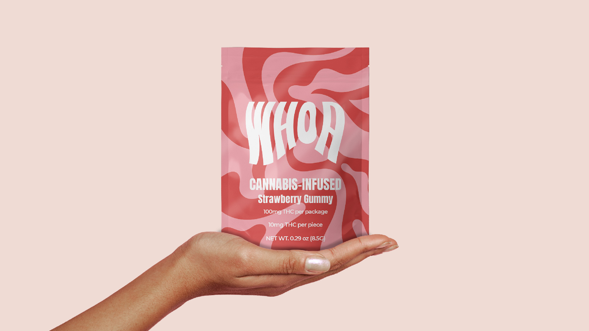 Whoa Cannabis Infused Edibles Branding and Packaging