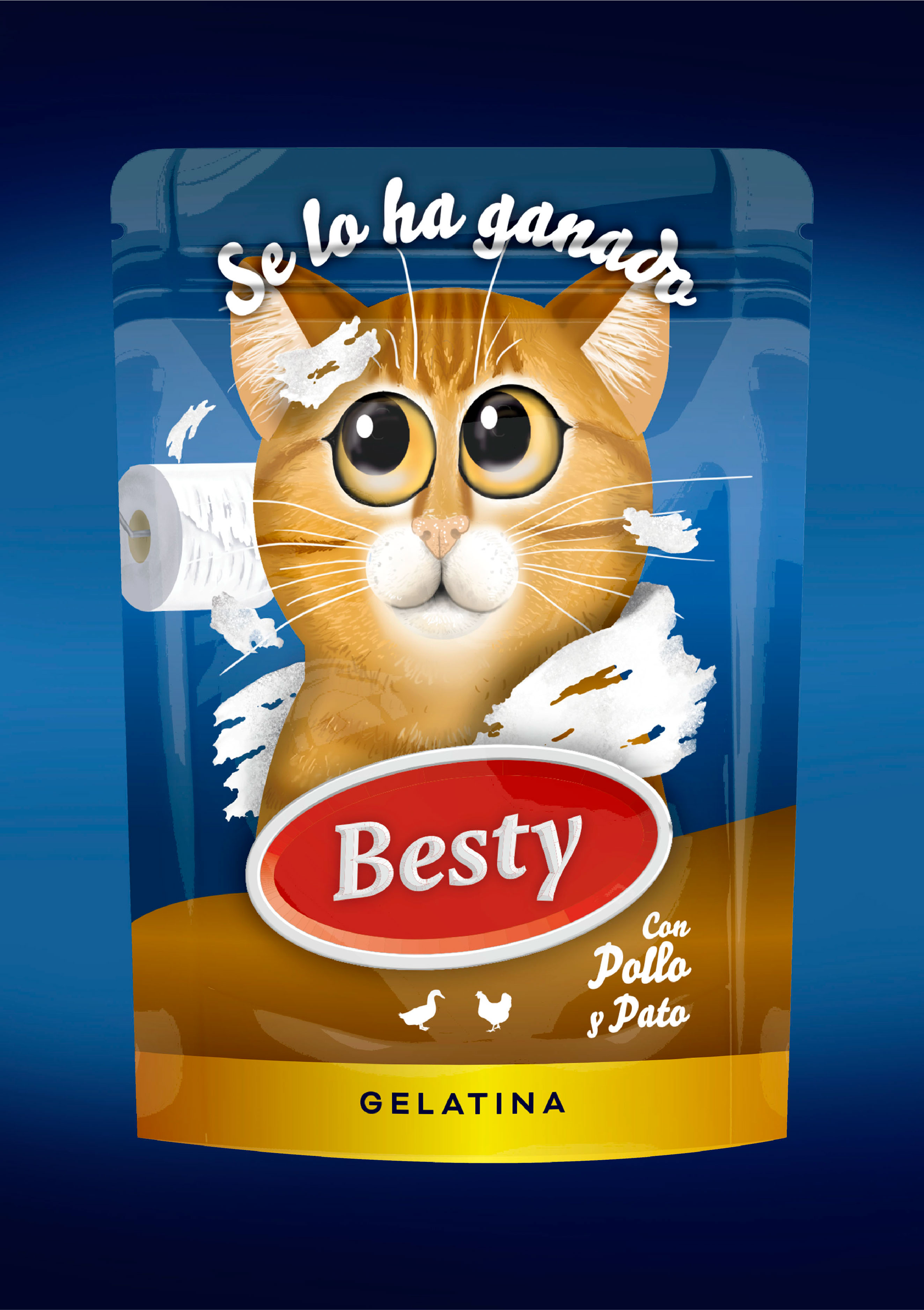 Besty Wet Cat’s Food Packaging Design