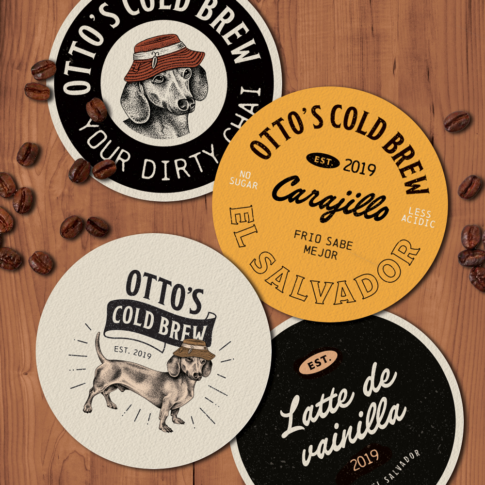 Otto’s Cold Brew Re-Brand Concept