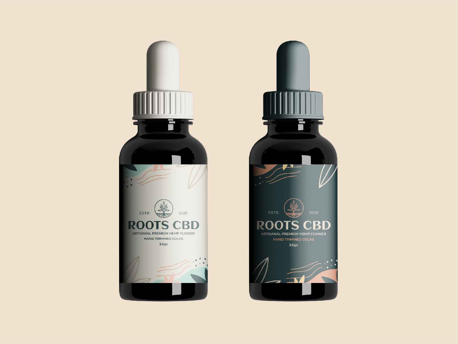 Roots CBD Branding and Packaging Design