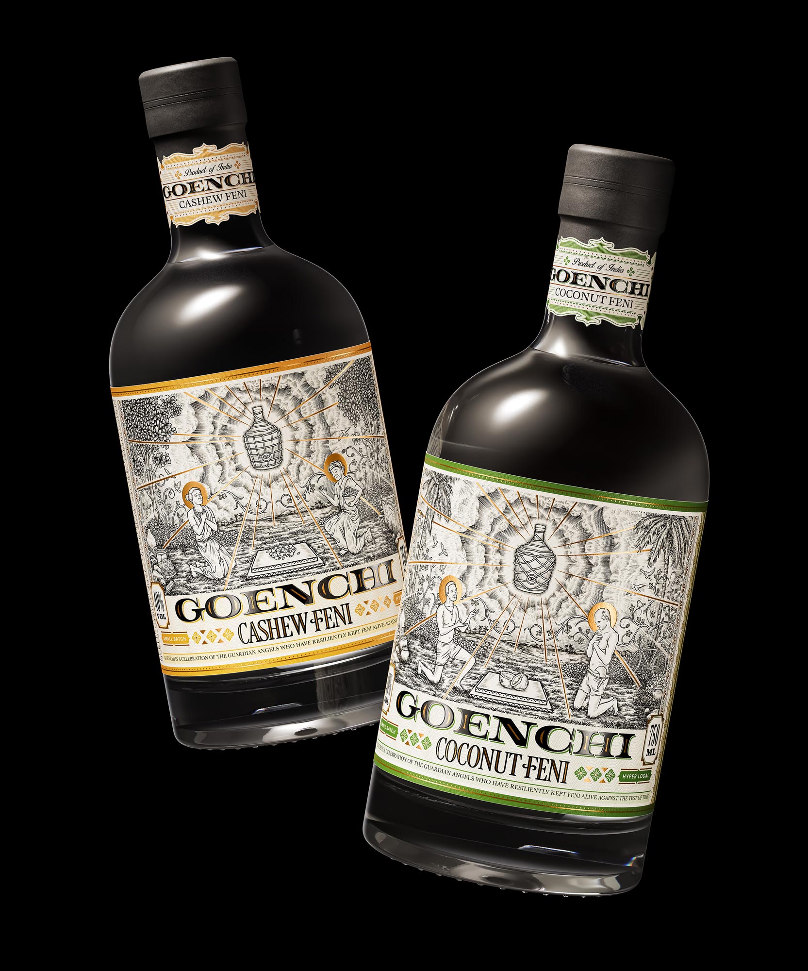 Goenchi Feni Label Design
