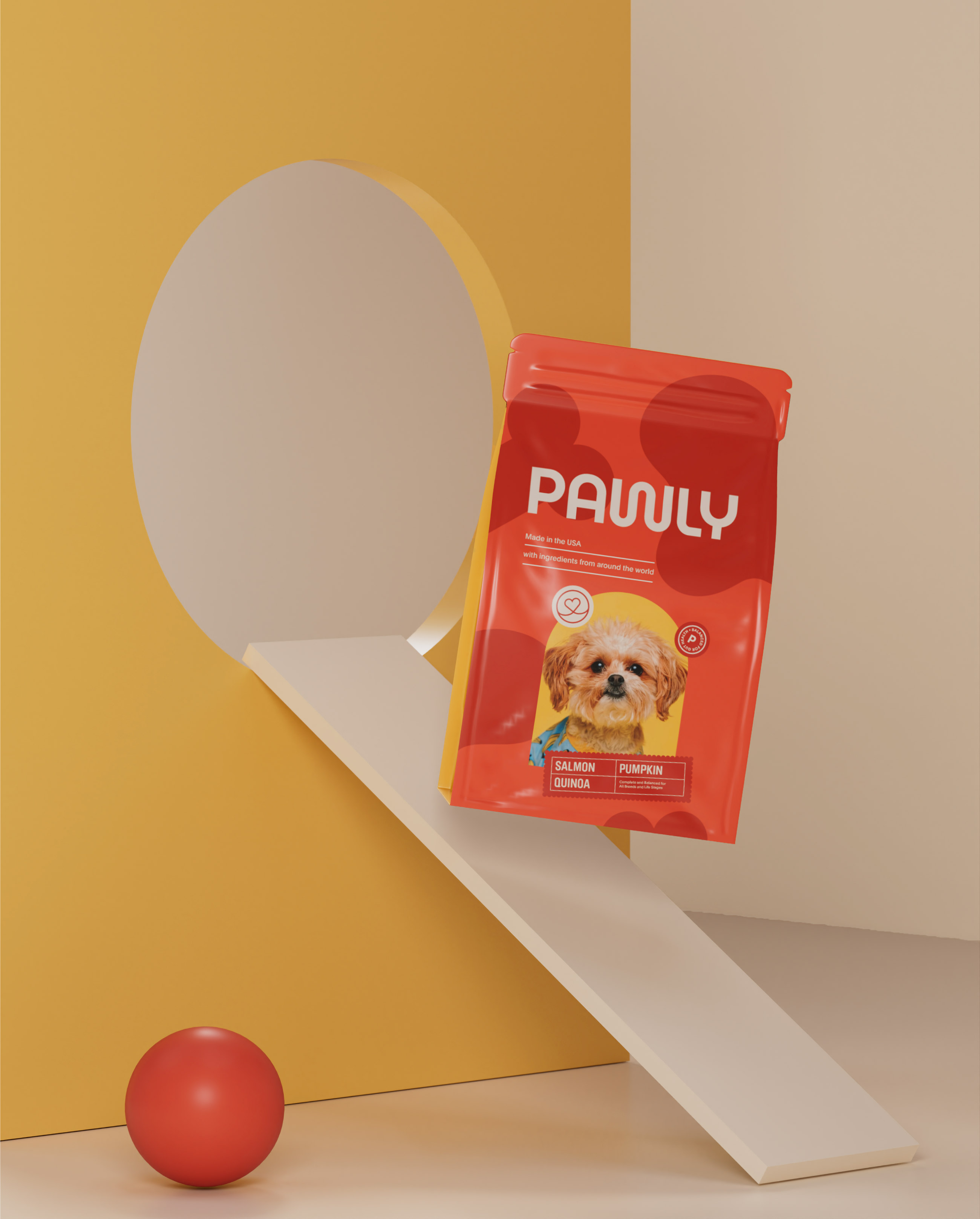 Branding for Pawly Dog Food - World Brand Design Society