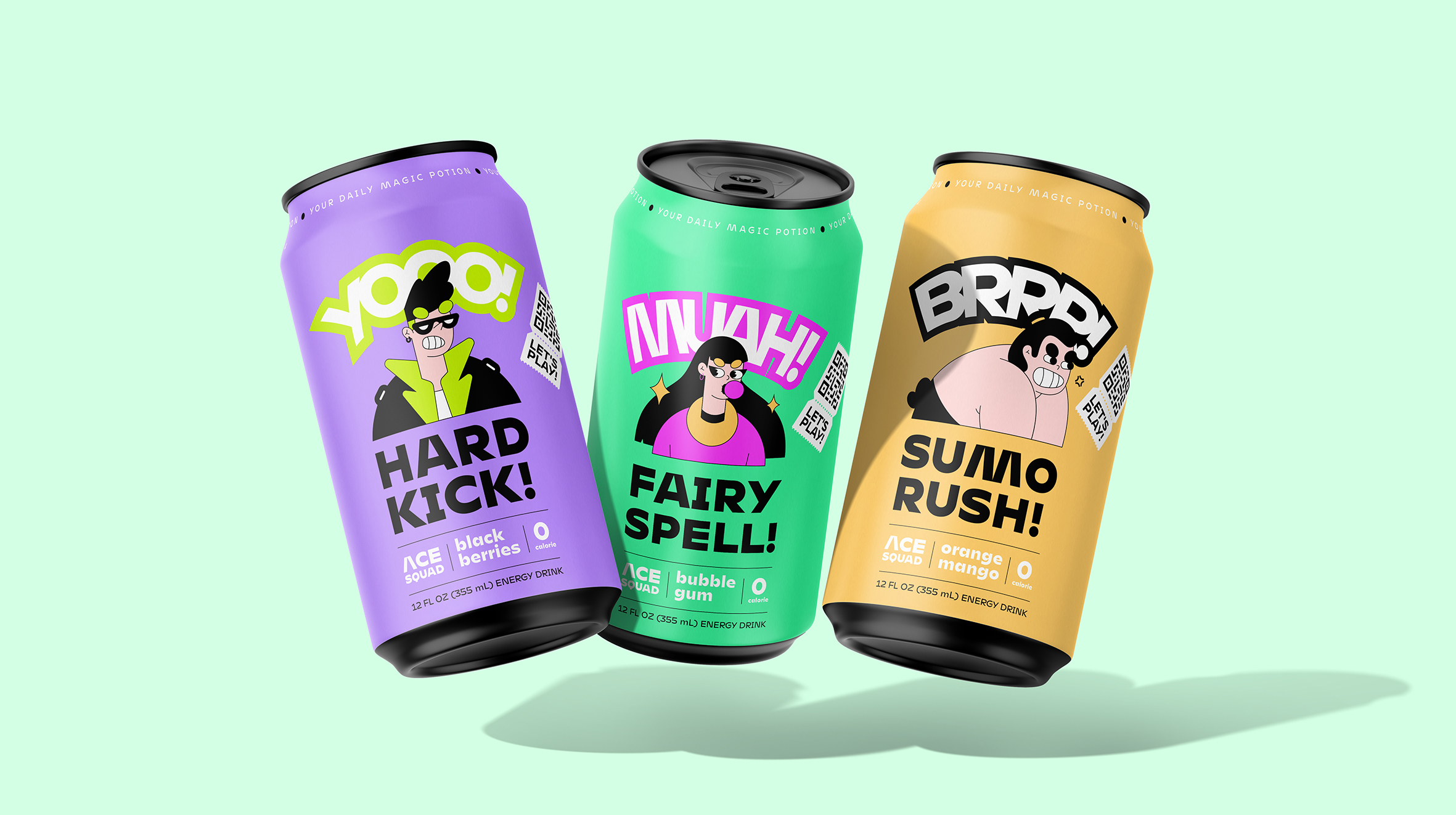 Ace Squad, Gamified Packaging Design