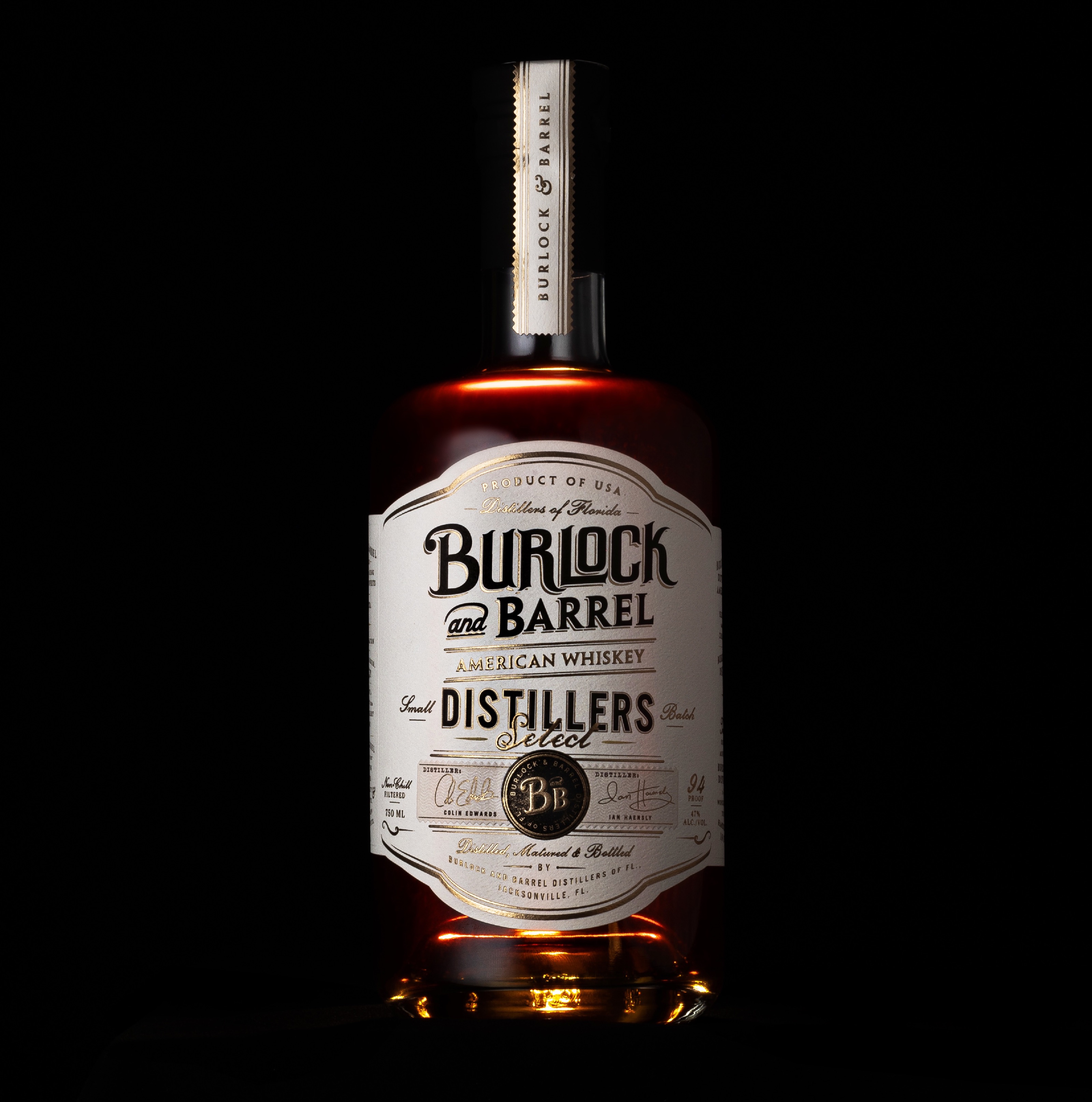 Burlock and Barrel Distillers Select by Brand Hatch Creative