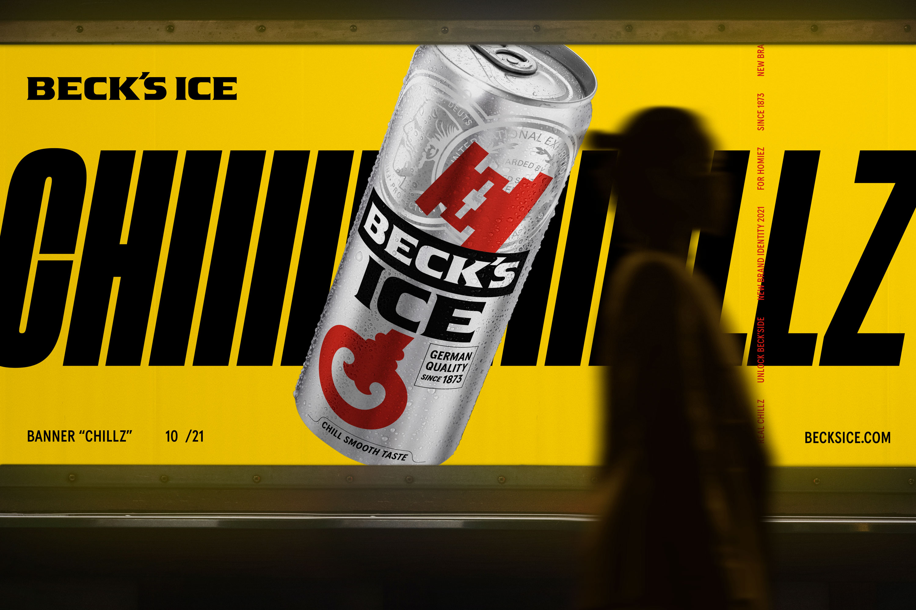 Beck’s Ice Rebranding by M — N Associates