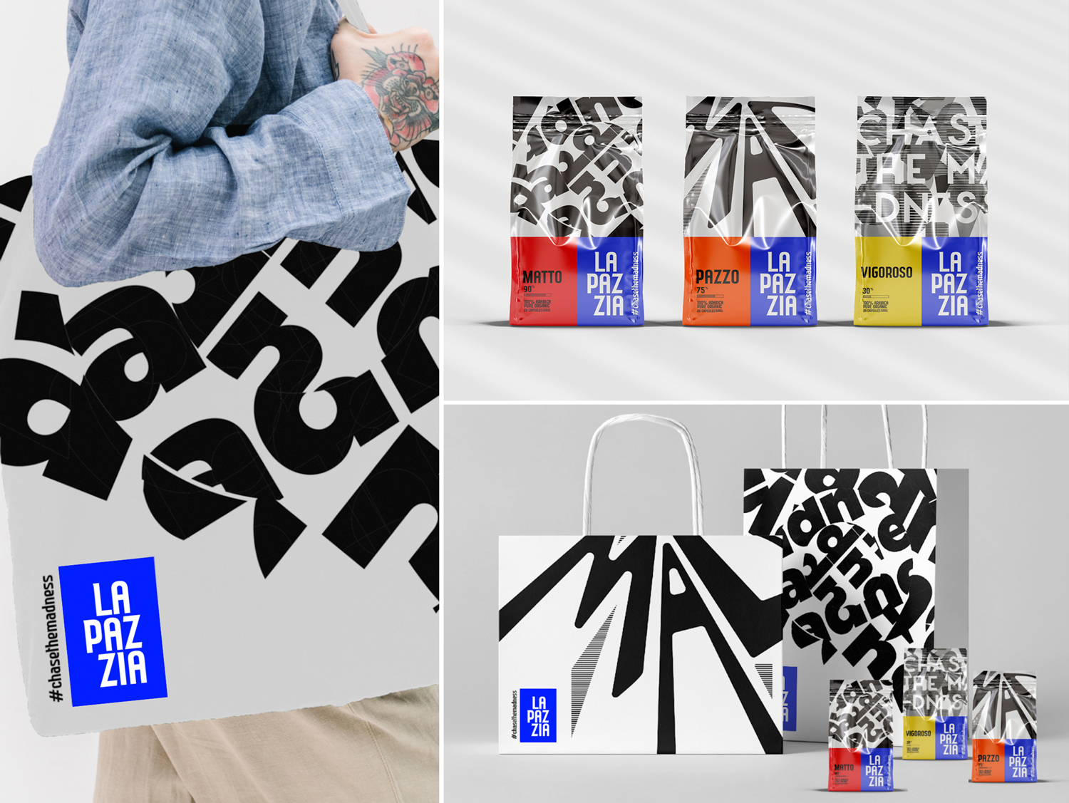 La Pazzia Branding and Packaging Design