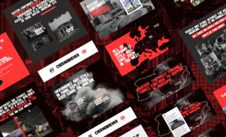 Feel the War Interactive Website