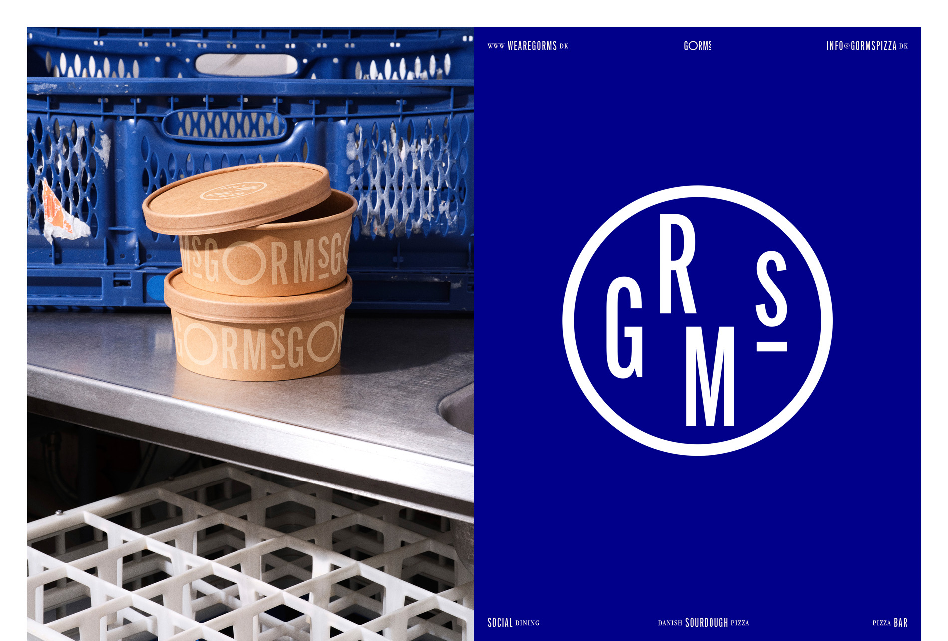 Gorm Restaurant Brand Design – Italy Interpreted
