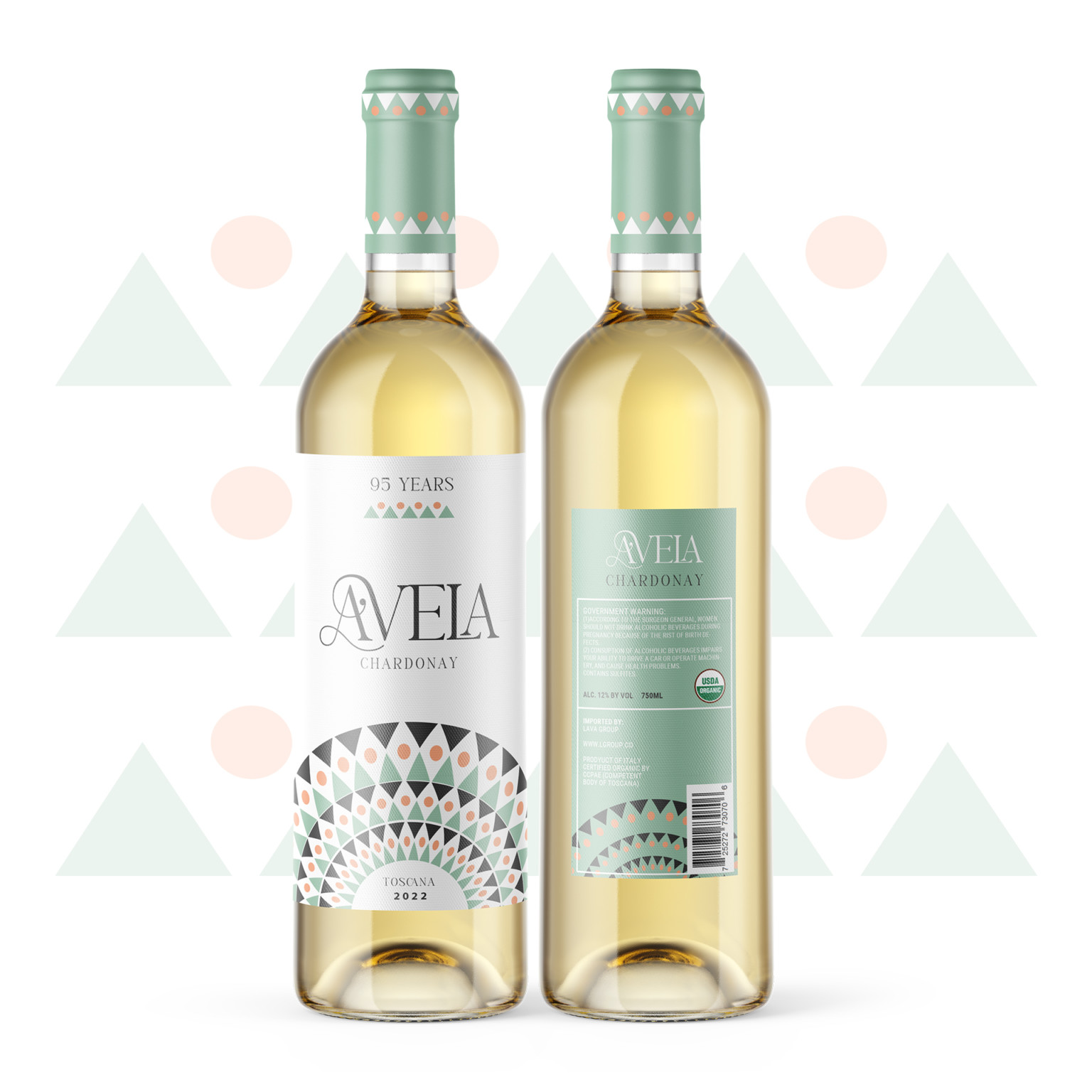 Avela Wine Packaging Design