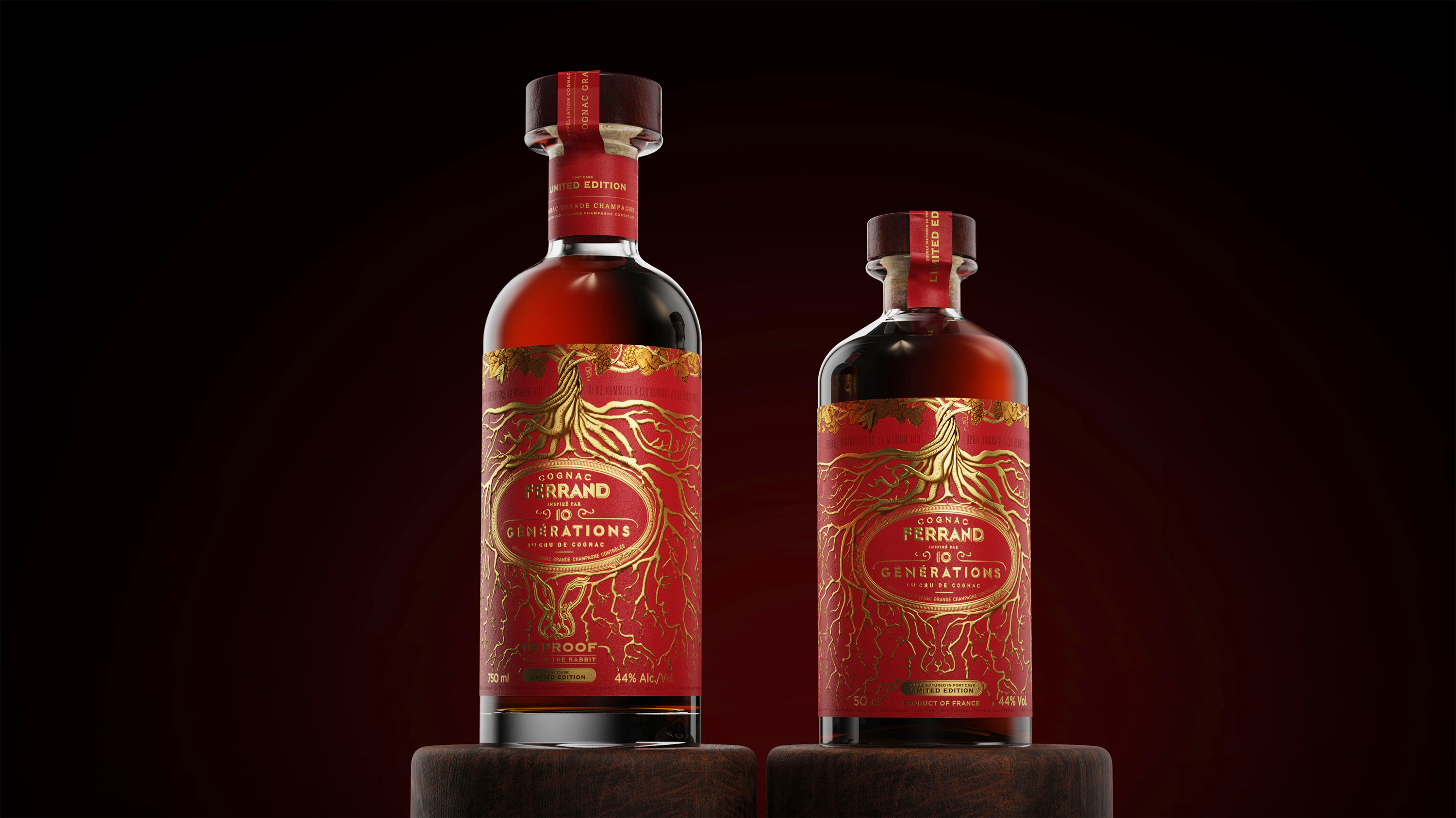 3D Brand Motion for Cognac Ferrand – Ring in the Year of the Rabbit With 10 Generations Port Cask Limited Edition