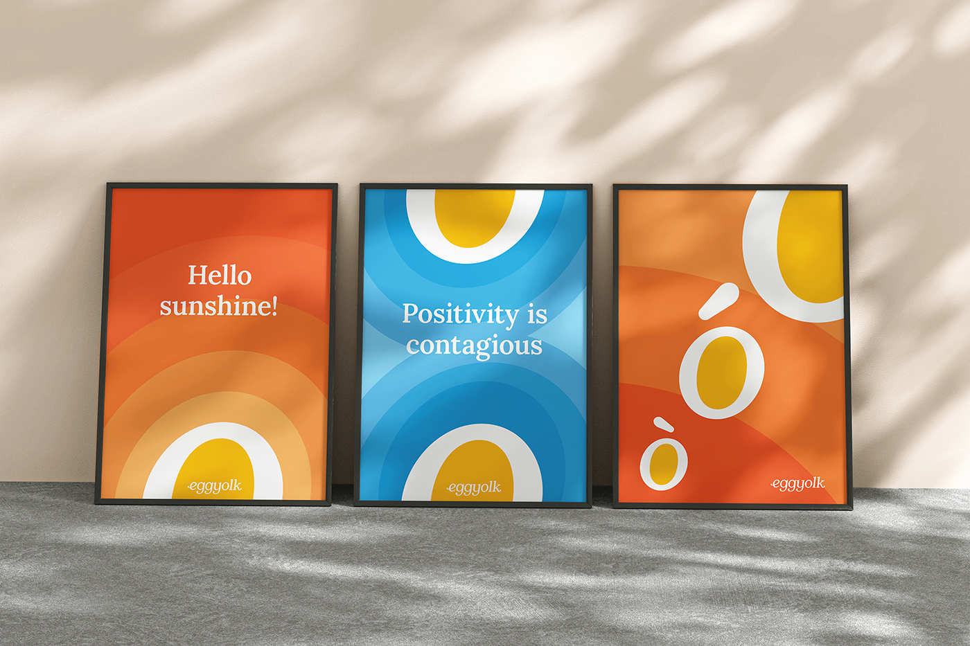 Eggyolk Coffee Brand Identity by Hands Collective