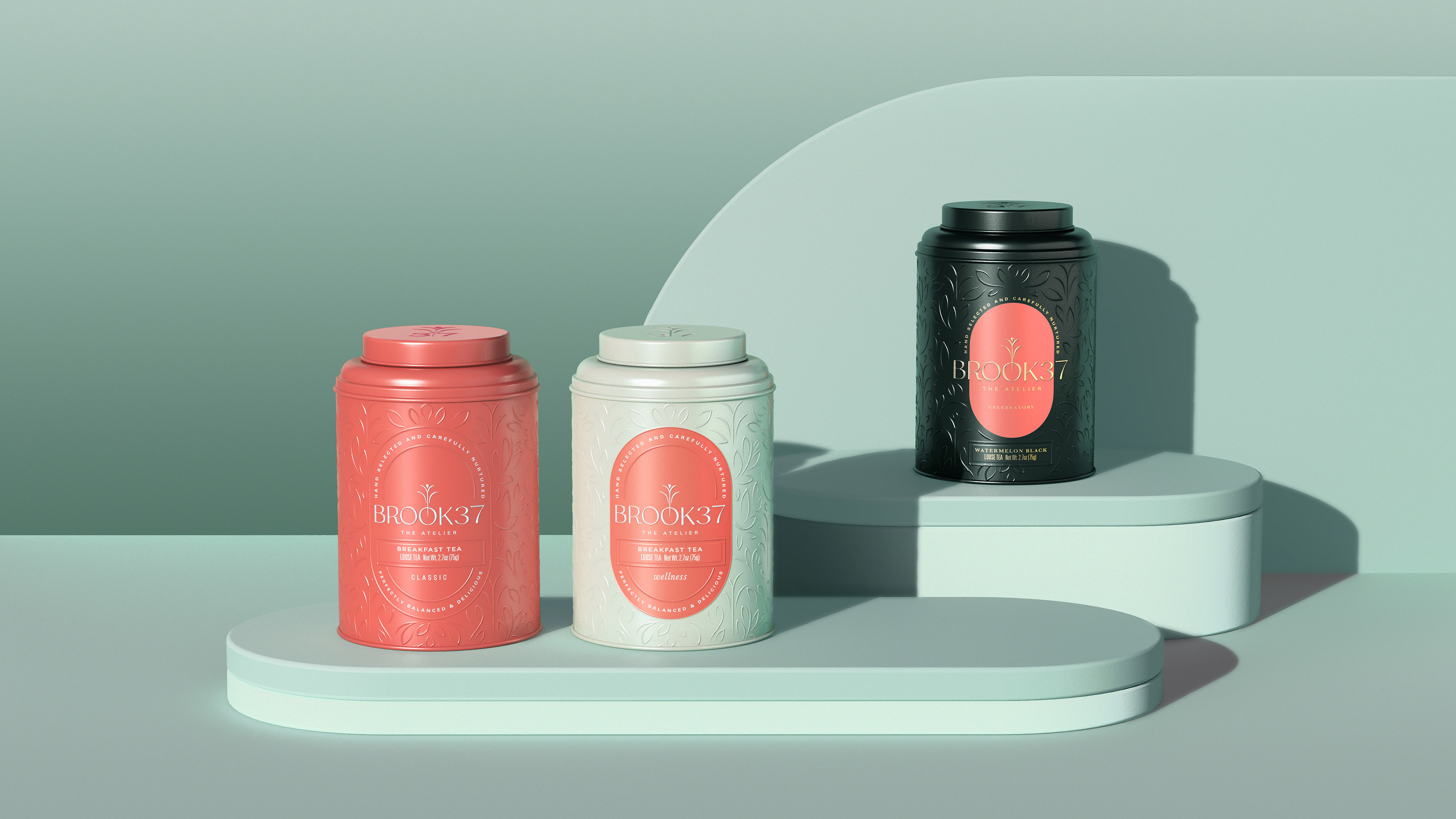 Butterfly Cannon Creates a Tea Brand Identity Worth Celebrating for New-to-world Tea ‘Atelier’, Brook37