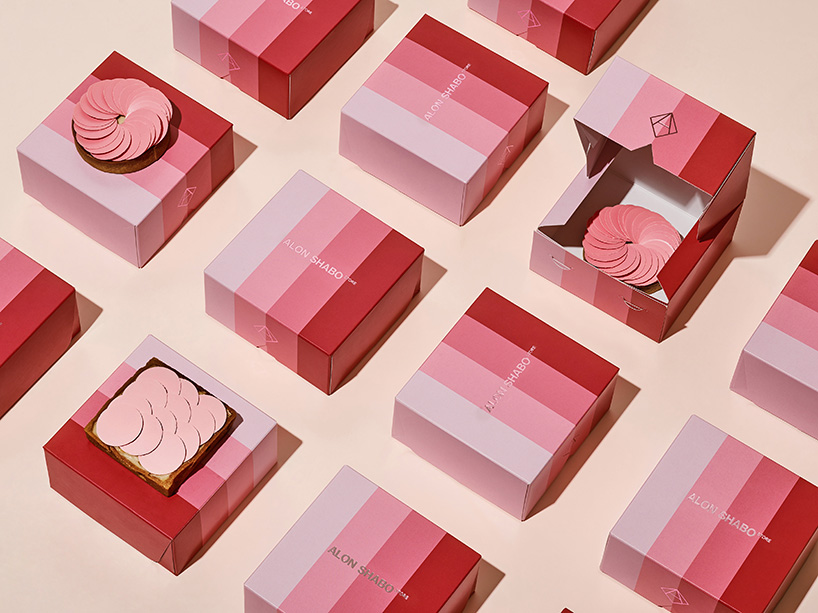 Alon Shabo Shades of Pink Pastry Brand Identity