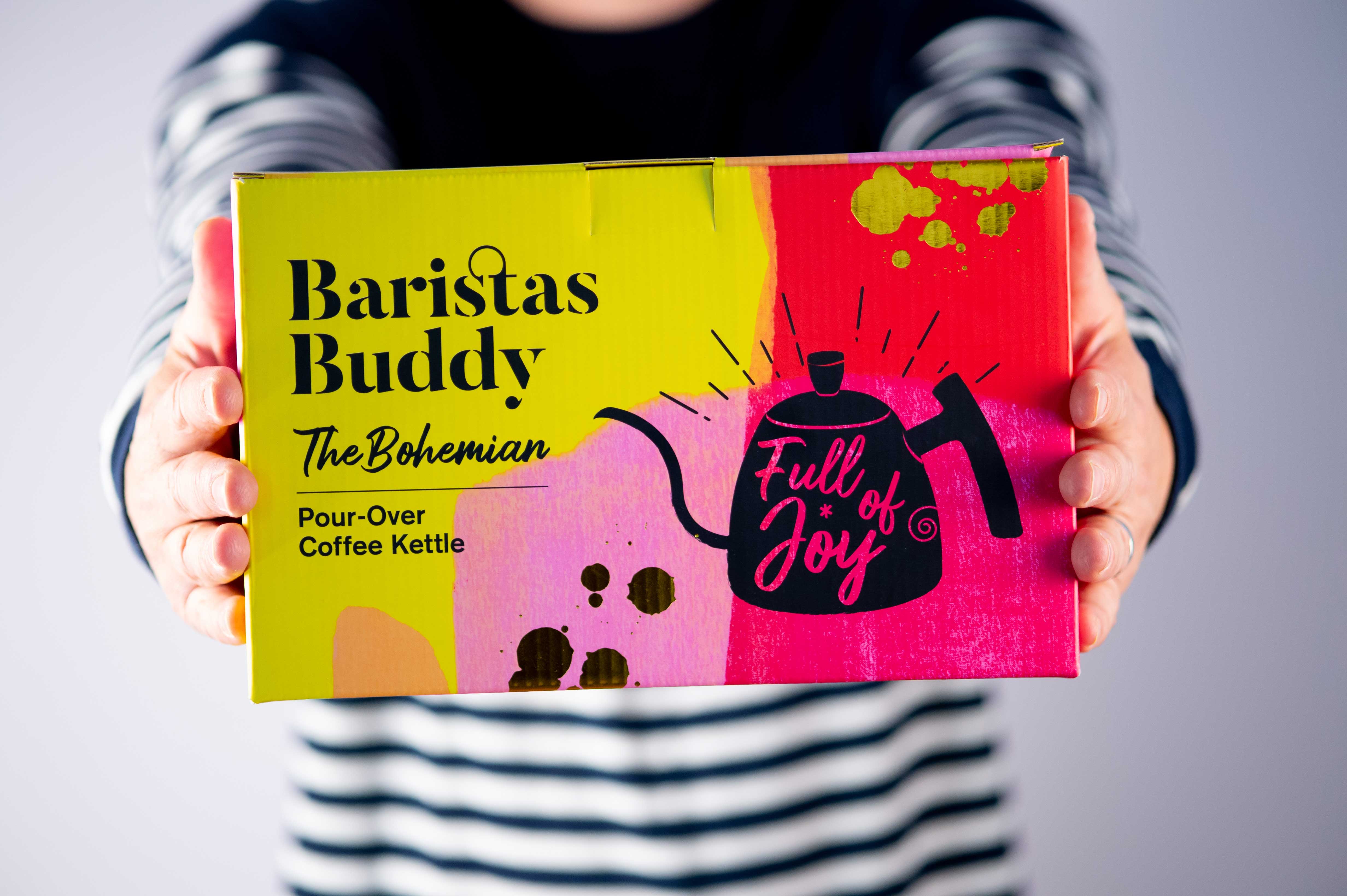 Tidy Studio Creates Brand Identity and Packaging Design for Baristas Buddy