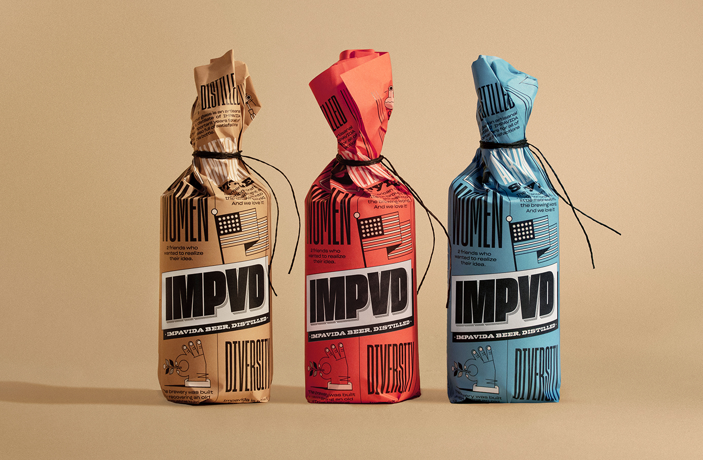 Label Design for IMPVD Beer Distillate