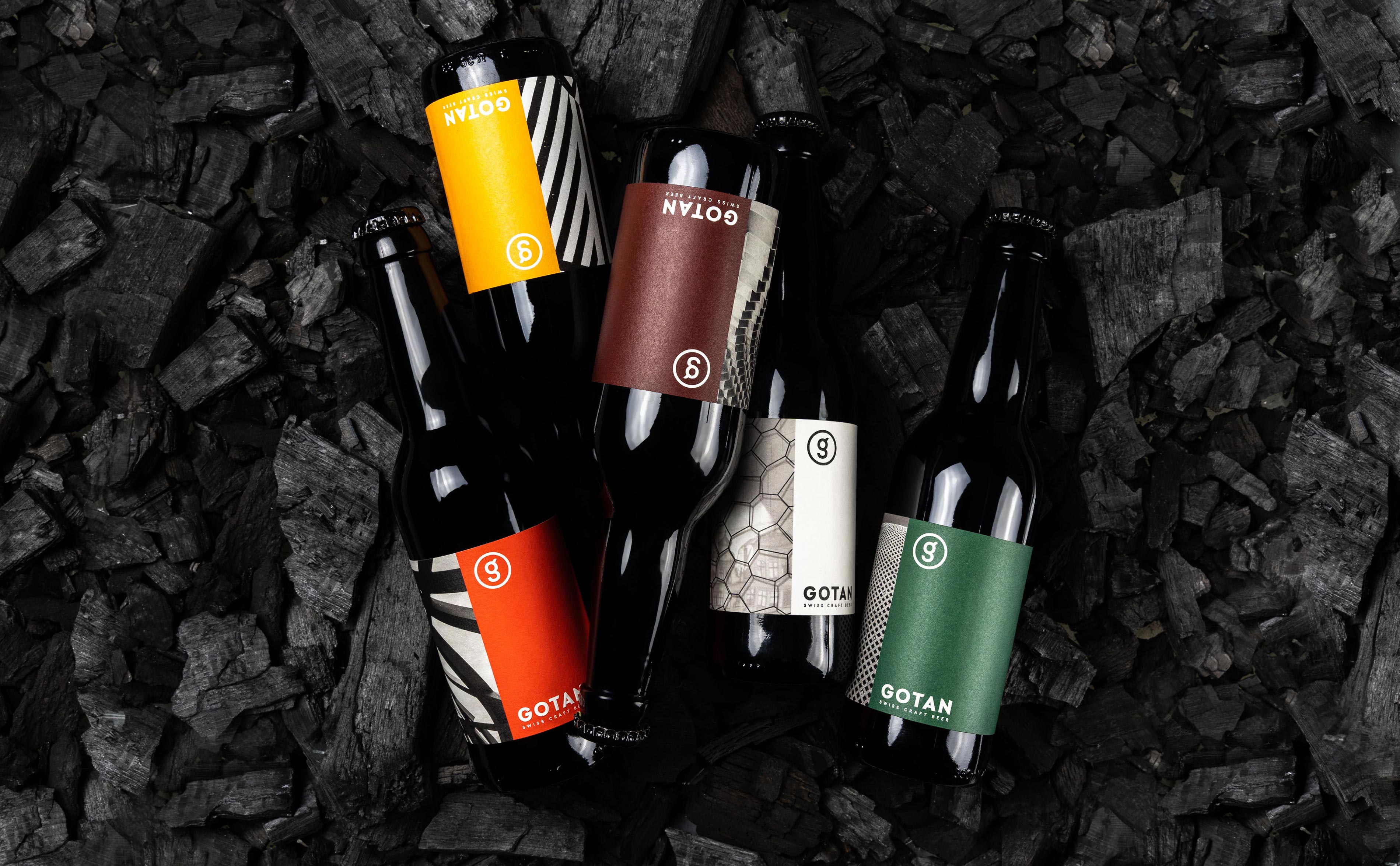 Gotan Swiss Artisanal Beer Packaging Design