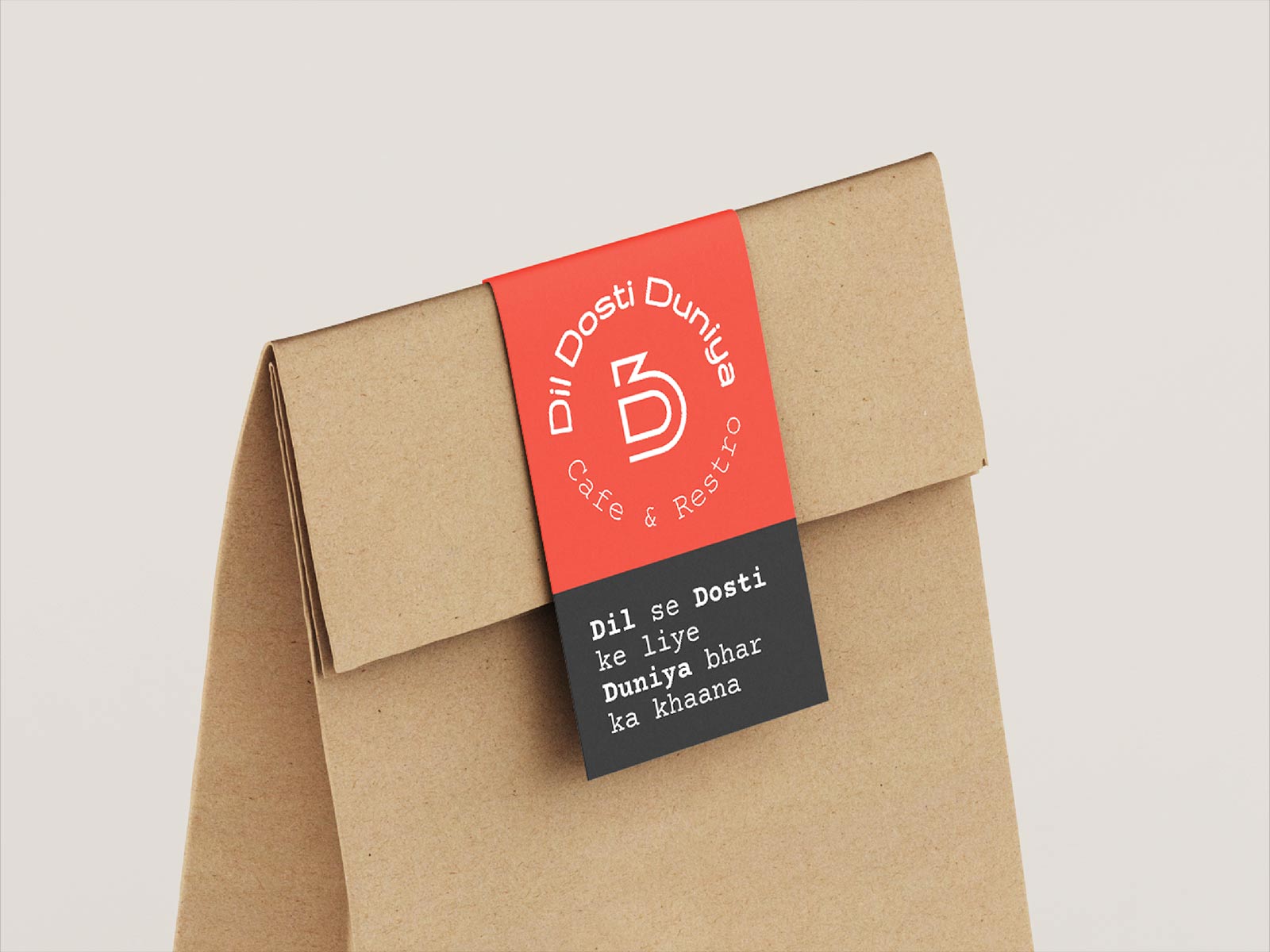 Cafe D3 Logo, Branding and Packaging Design