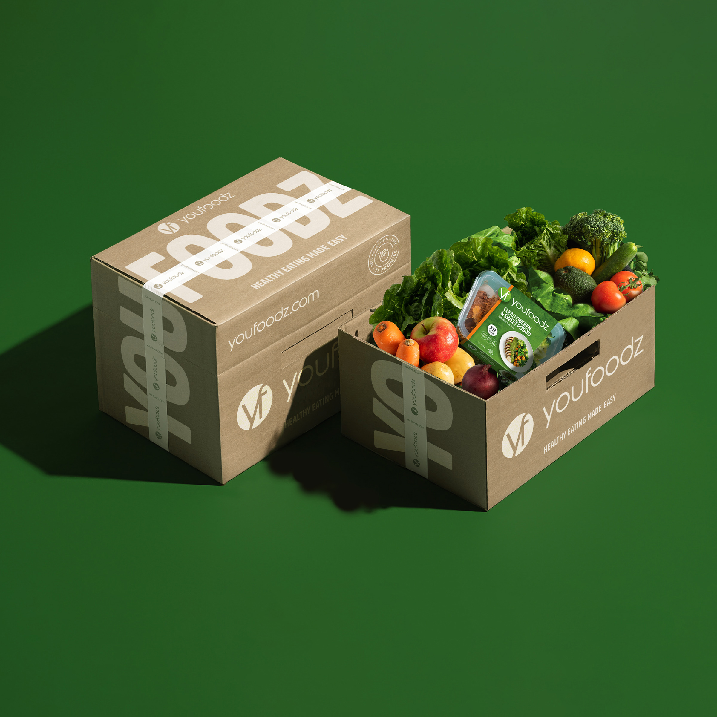 Mario Milostic Creates A Packaging Refresh for Youfoodz Regular Meal Range