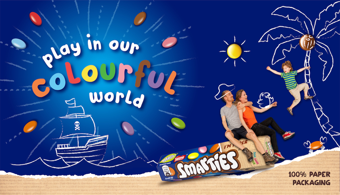 Echo Taps Into Smarties® Colourful World to Communicate Nestlé’s Ambitious Sustainability Commitments