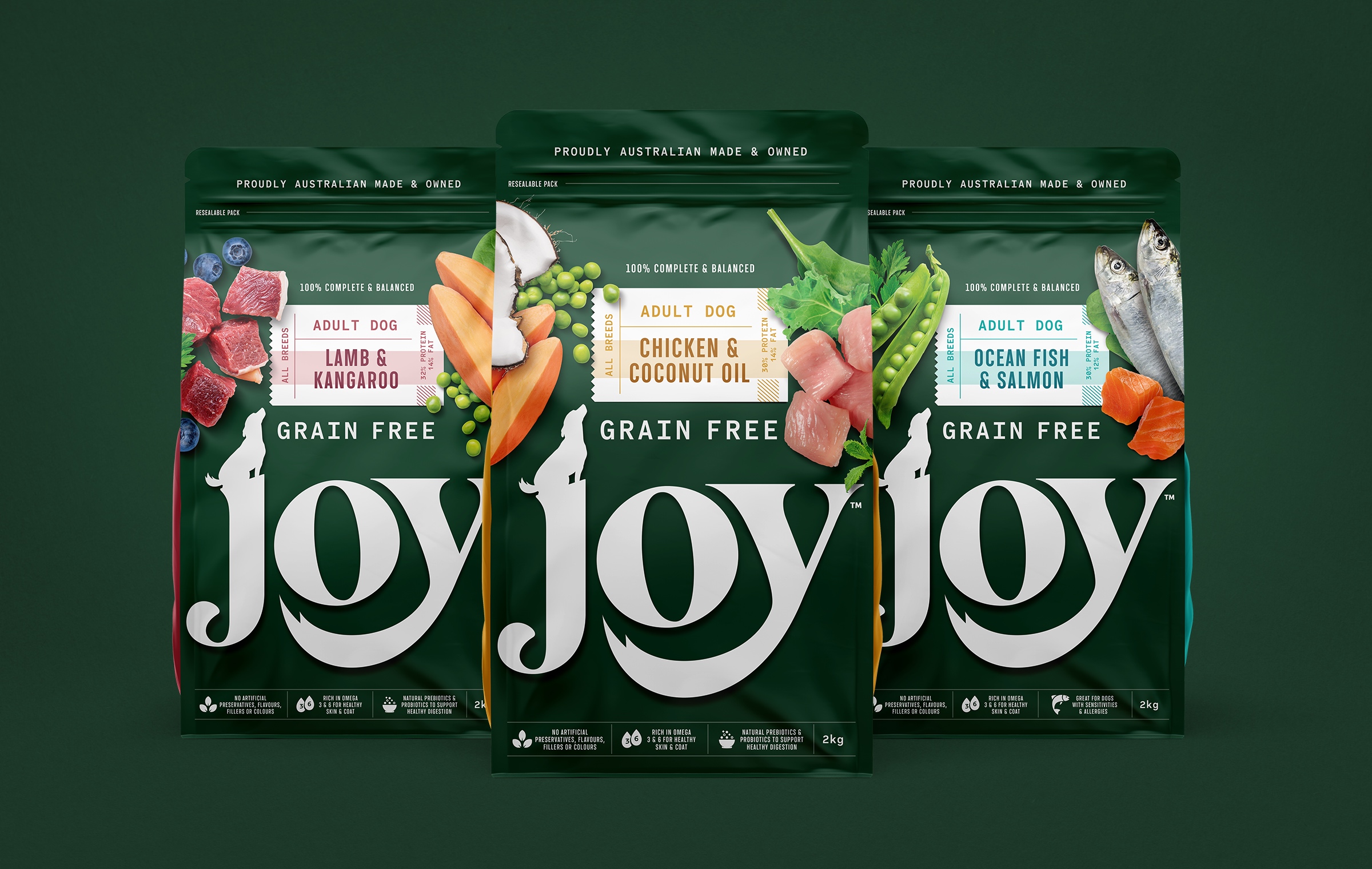 Boxer & Co’s Design for Joy Pet Food Tells a Healthy, Happy Tail