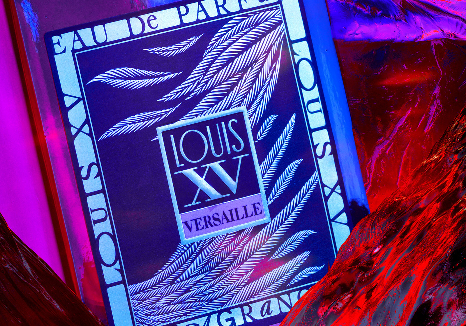 Louis XV Perfume Branding by Shkriblyak Design Studio