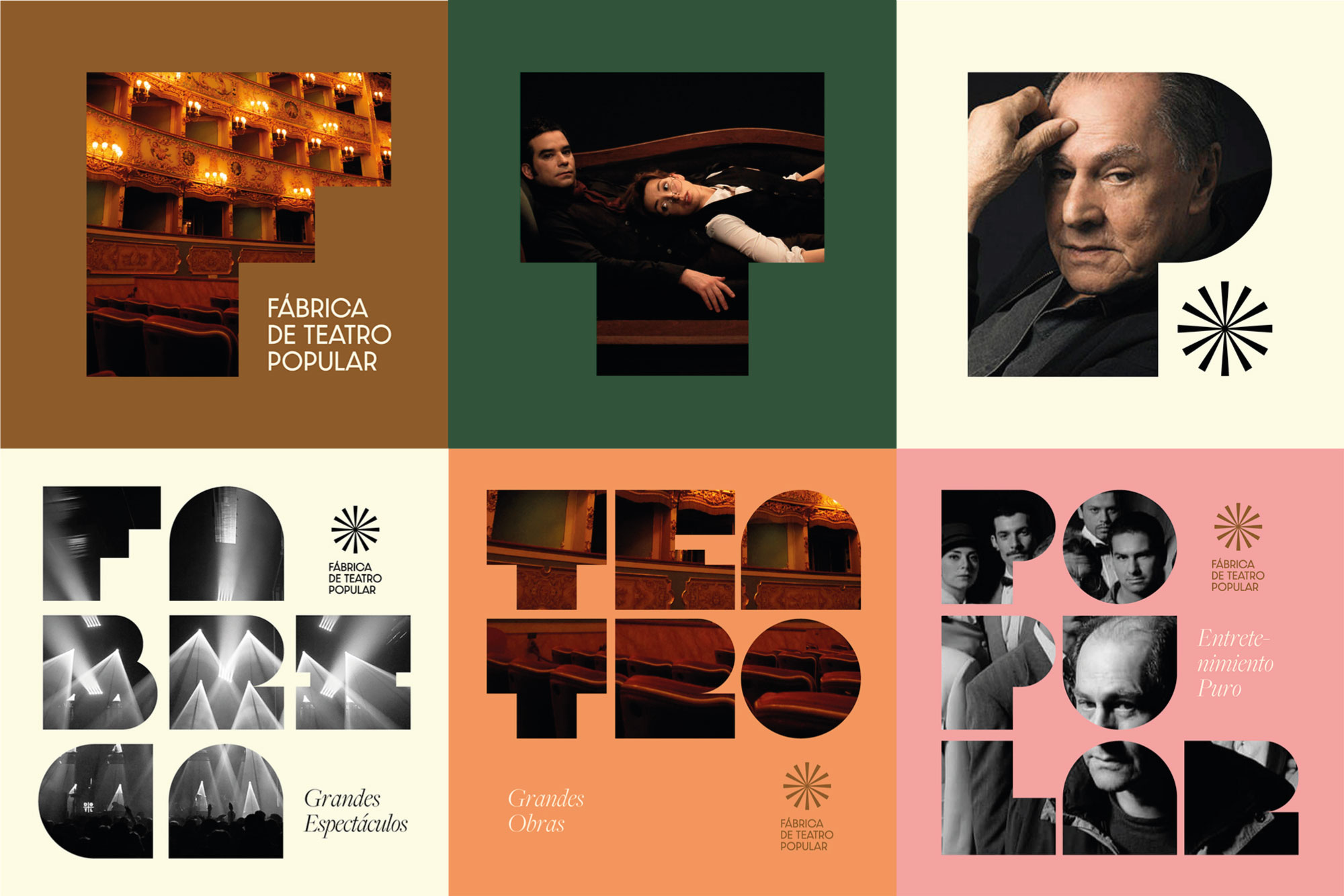 Designing a Bold and Dynamic Brand Identity for Fábrica de Teatro Popular: Redefining the Theater Experience