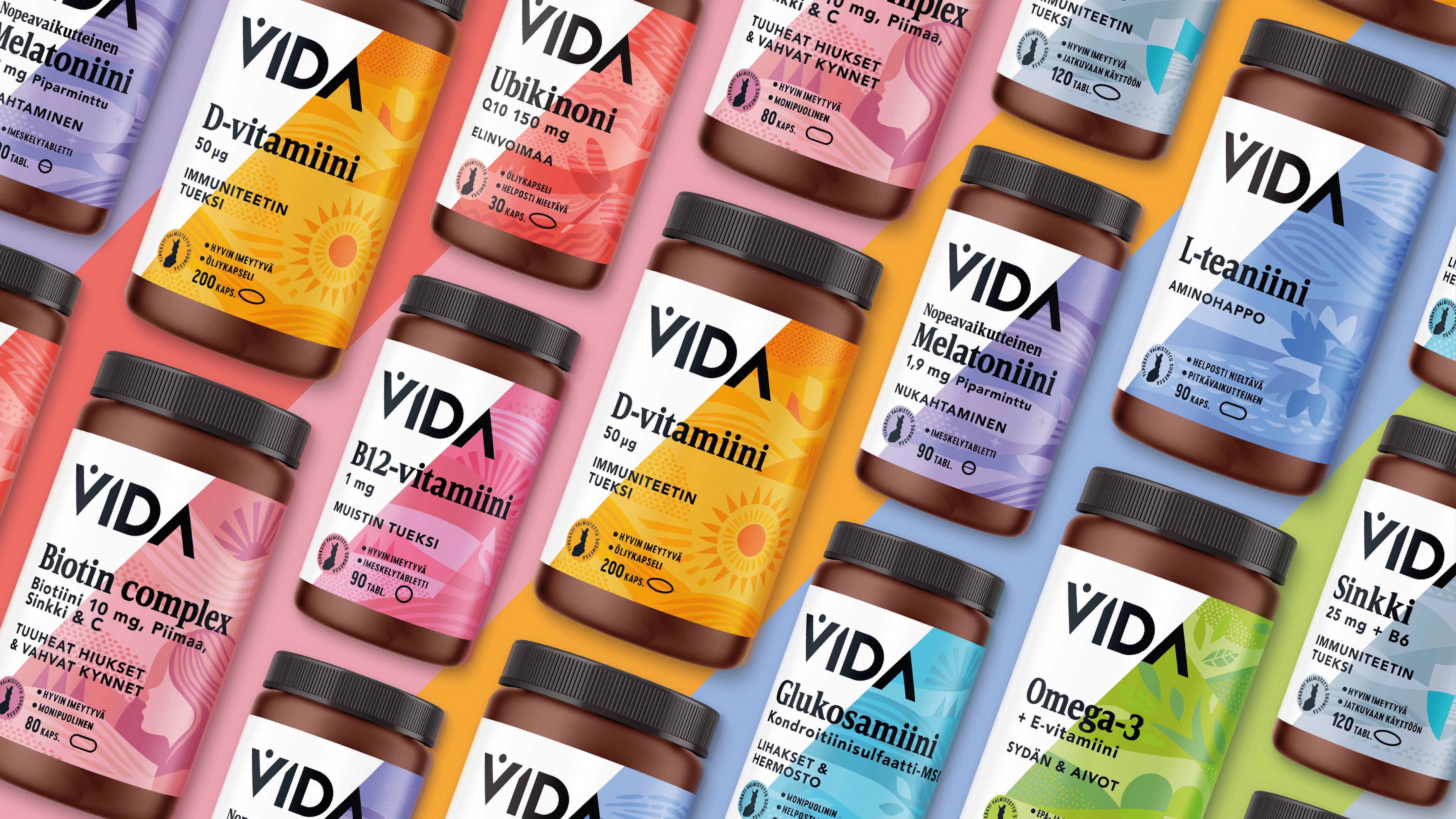 Crafting A Vibrant Brand World For Finnish Health Brand VIDA