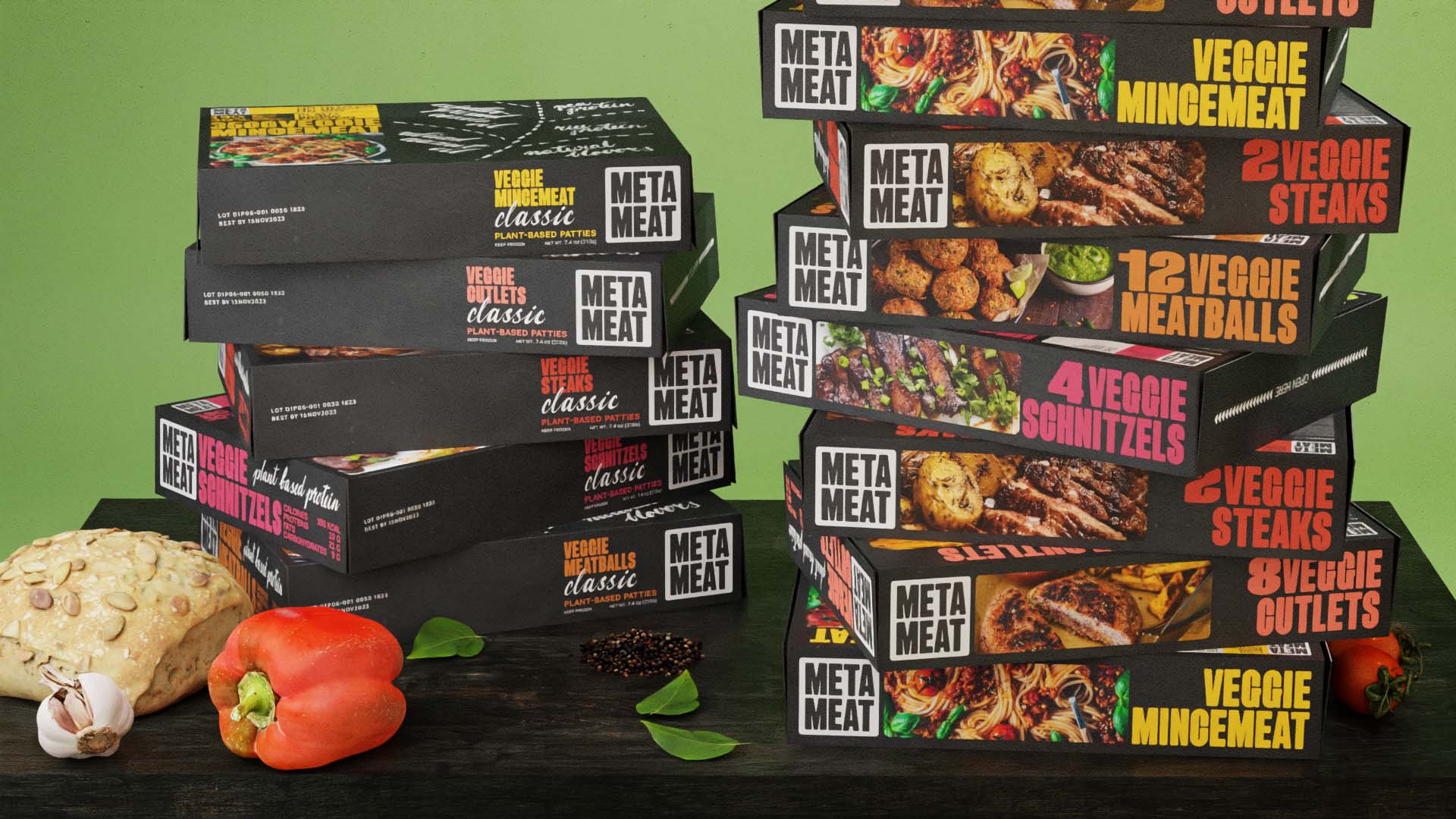 Metameat Vegan Food Packaging Design Concept World Brand Design Society