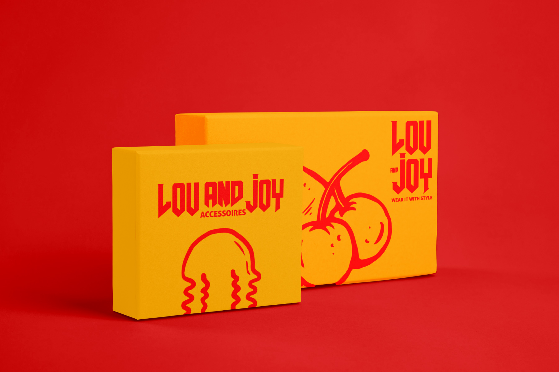 Branding Identity for a New Brand of Sunglasses for Women Called Lou&Joy