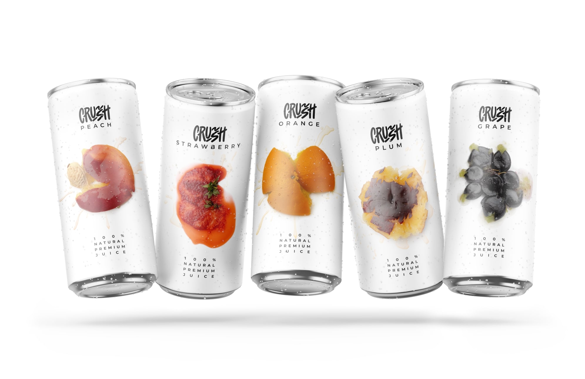 Simple and Modern Design for Crush Juice Can