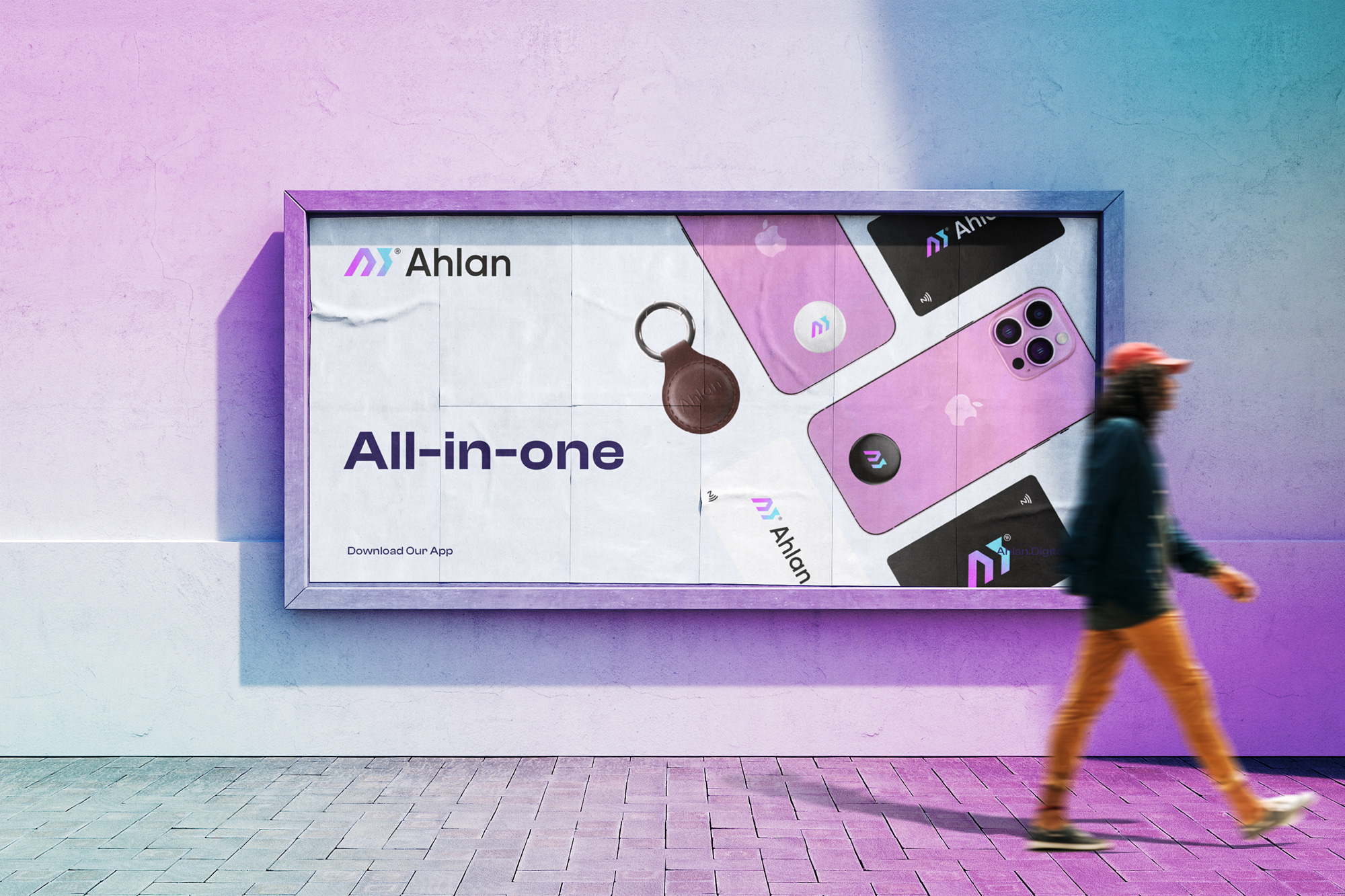 Ahlan — Tech Startup Full Brand Identity Design by Kamalaldeen