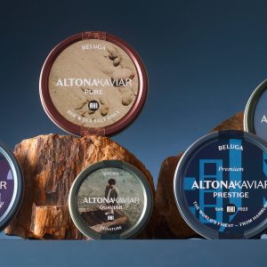 AKI Caviar Brand Identity and Packaging Design