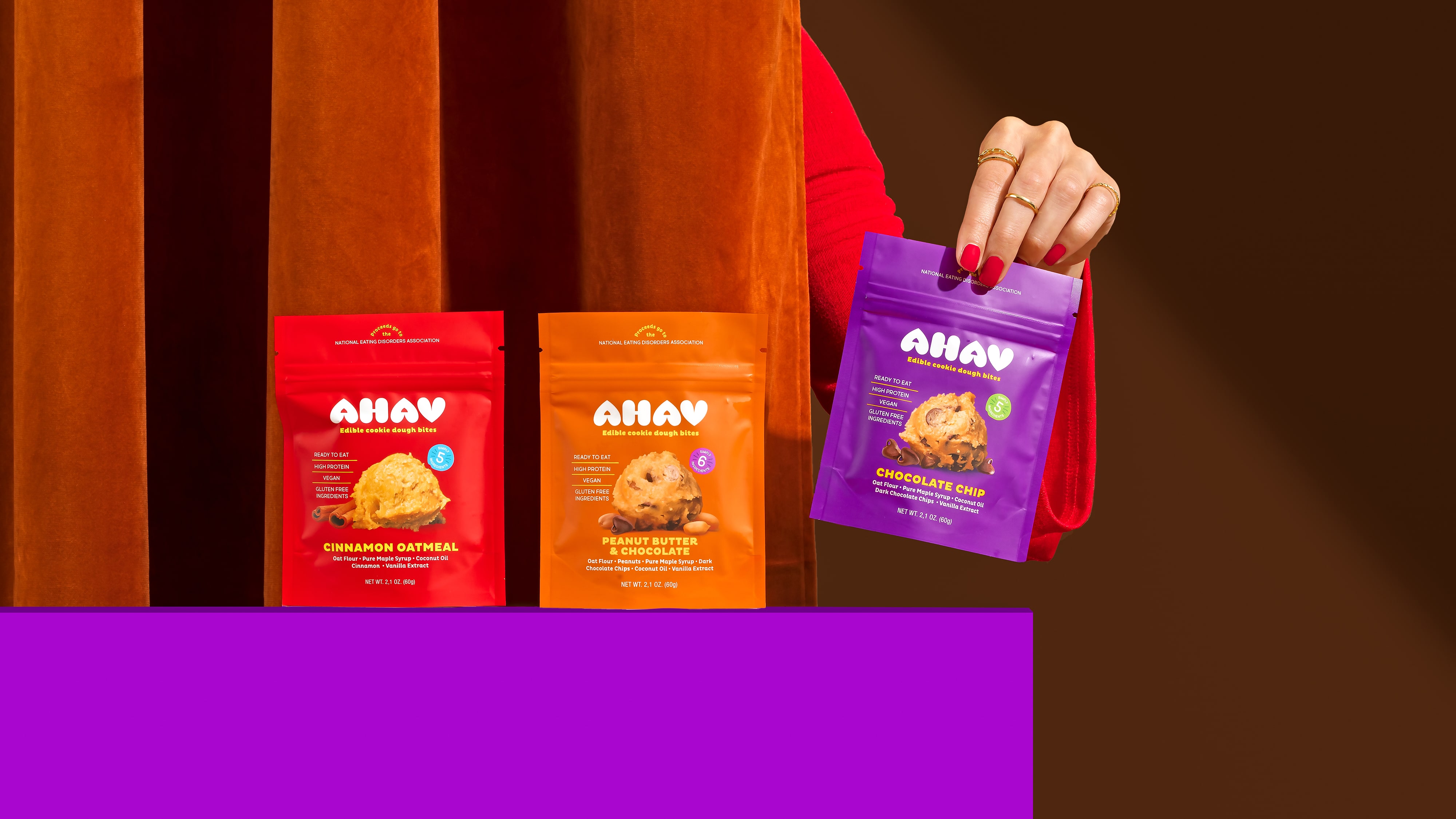 Ahav: Healthy, Vegan and Socially Responsible Cookie Dough