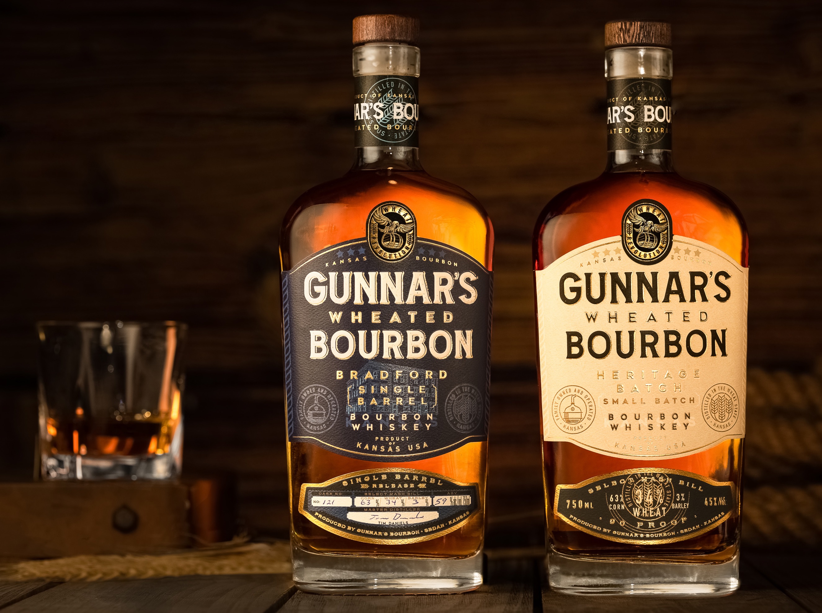 Gunnar’s Wheated Bourbon Redesign