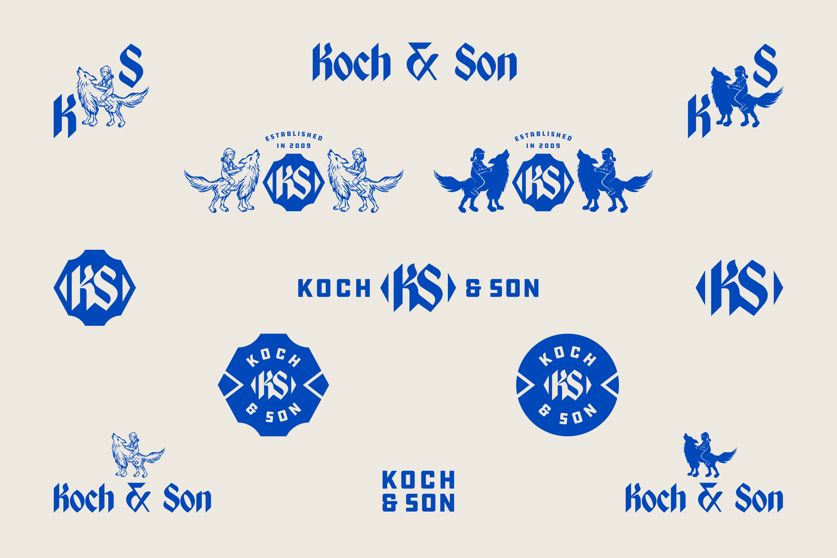 Koch & Son's Brand Identity - World Brand Design Society