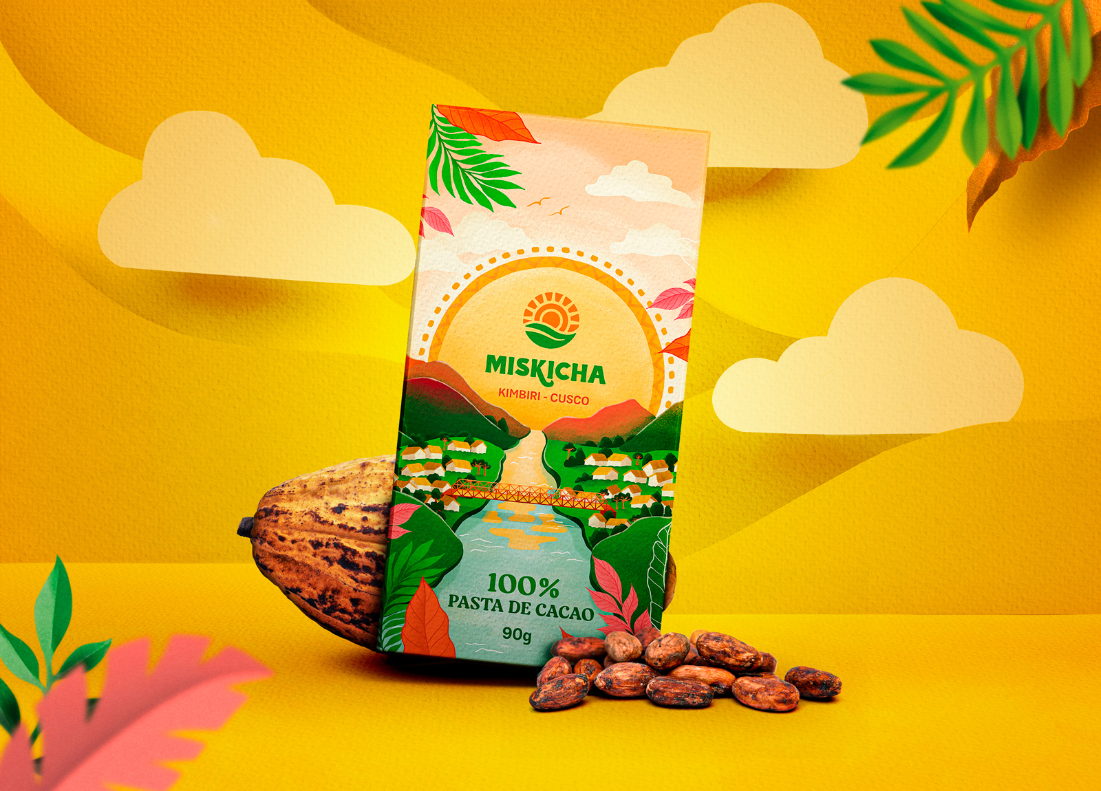 Miskicha Chocolate Packaging Design That Celebrates the Vibrant Cultures and Rich Biodiversity of Peru