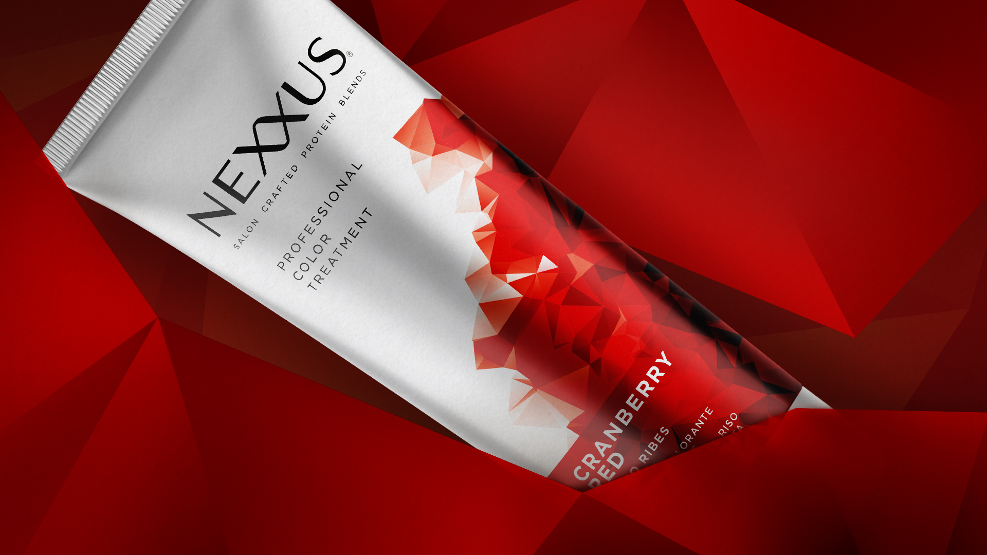 Dynamic Geometry, Modern Elegance and Minimalism. A “Tech” Style Design for the Nexxus Professional Color Treatment Pack