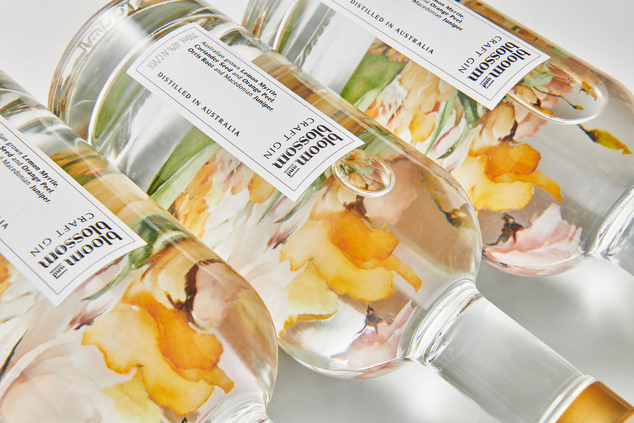 Bloom & Blossom – Embracing Nature’s Palette in Australian Gin Packaging