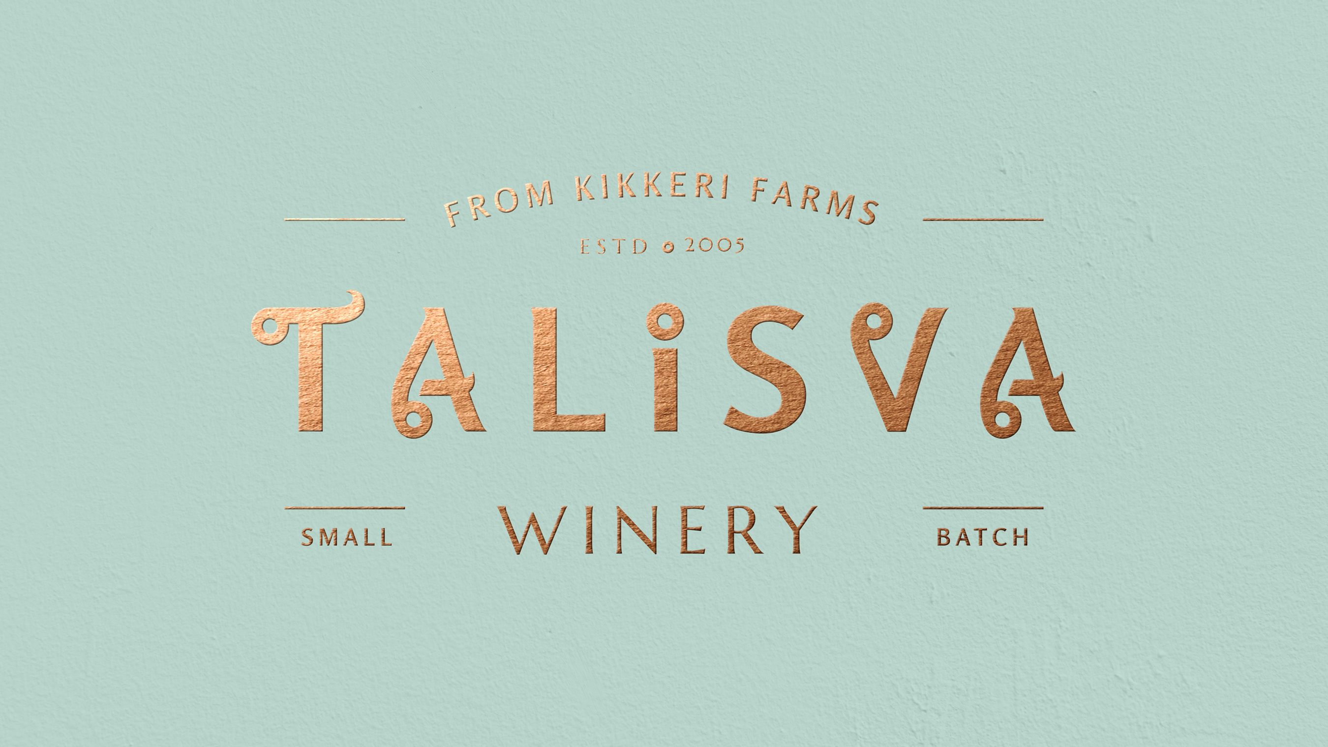 Talisva Winery Premium-Branding und Verpackungsdesign