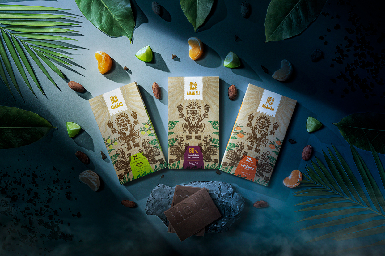 Añañau’s Chocolate Packaging Design – Honoring Inca Culture and Heritage