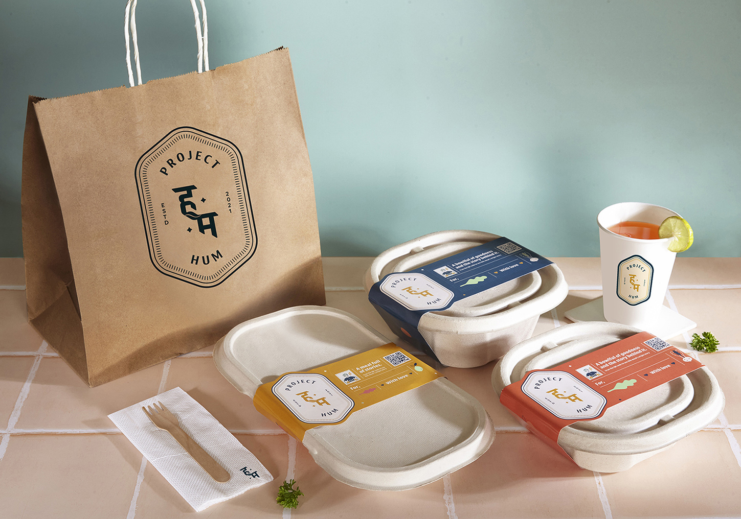 Project Hum’s Brand Design Celebrating Local Farmers and Sustainable Food