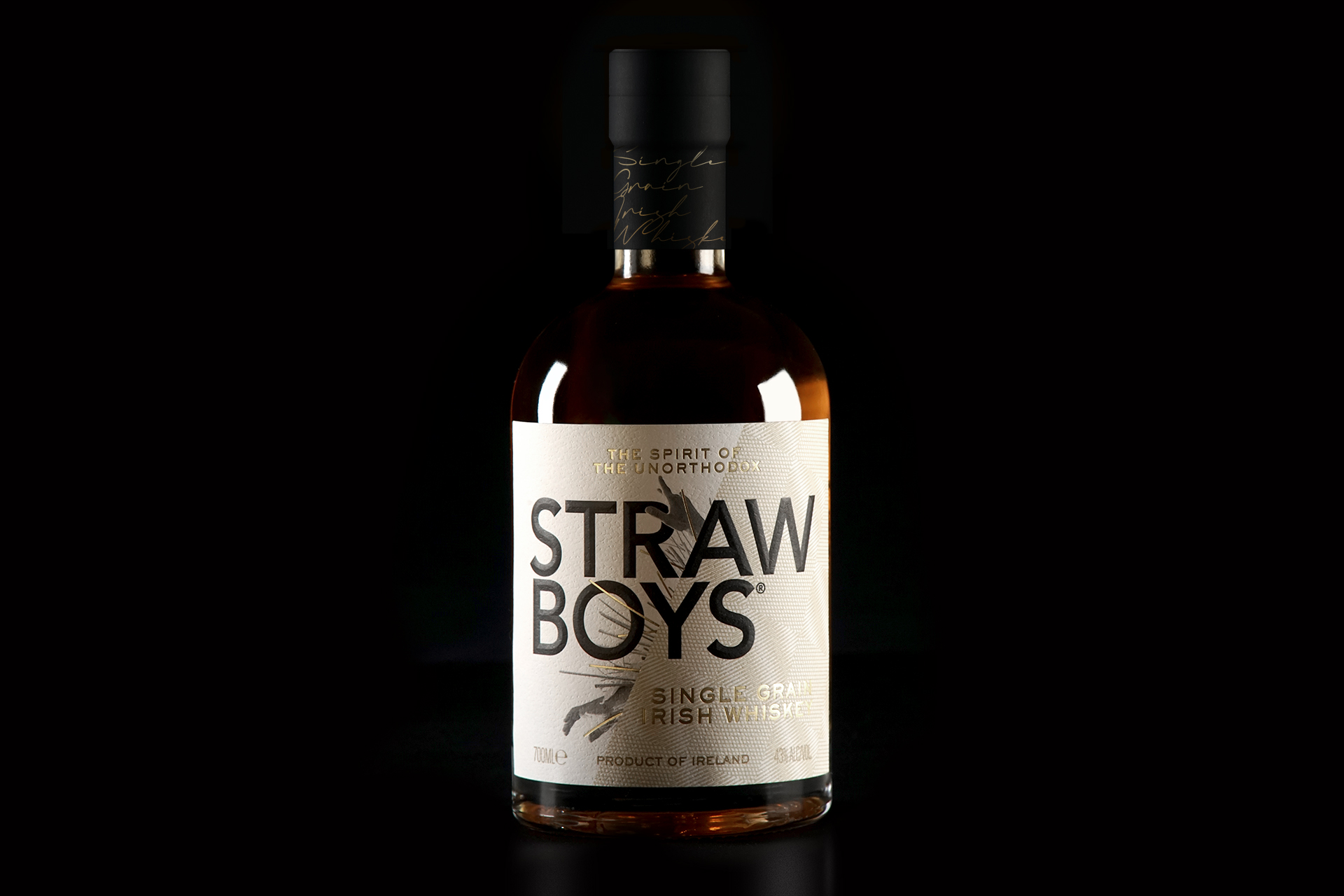Straw Boys Whiskey Label Design