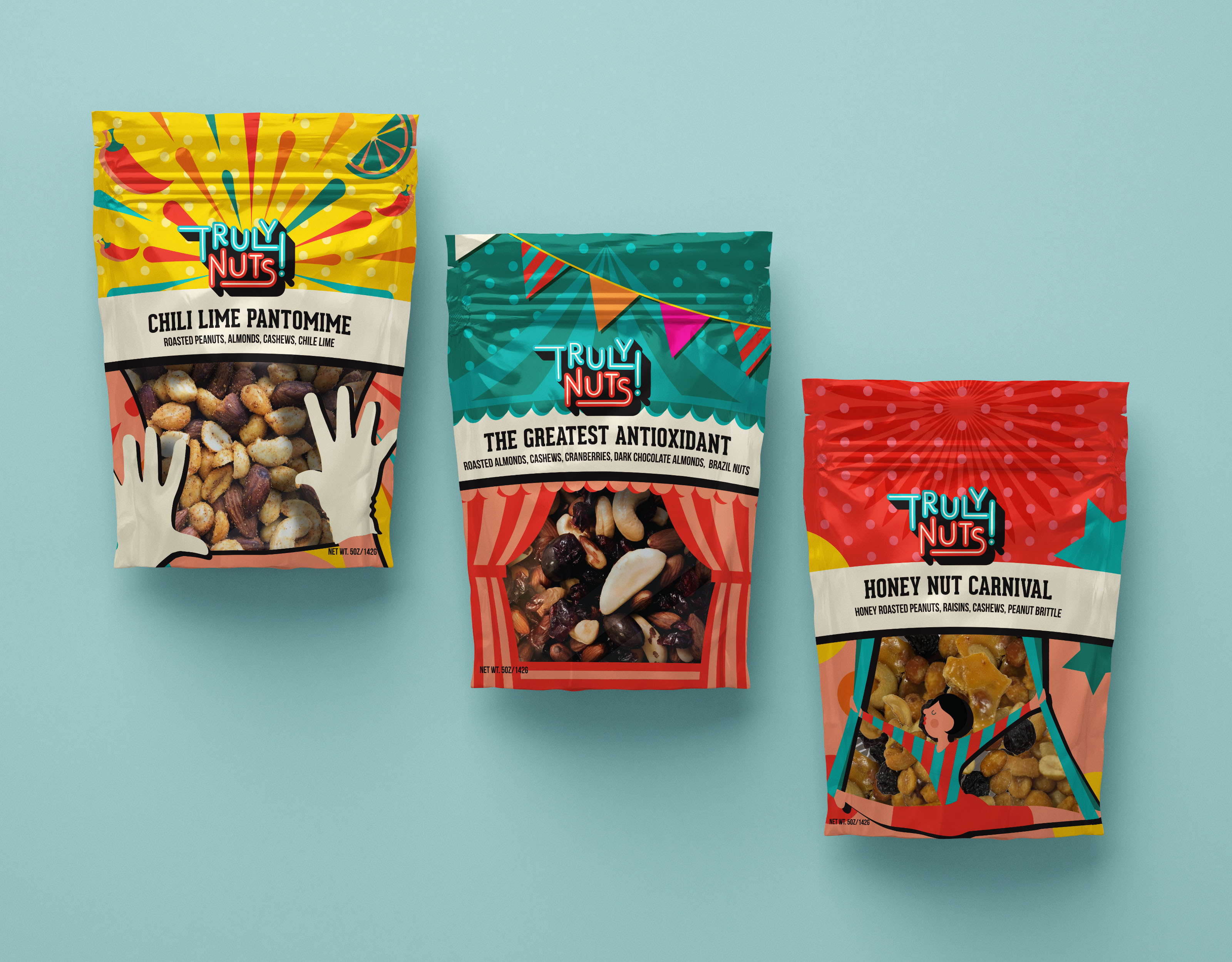 Truly Nuts Brand and Packaging Design